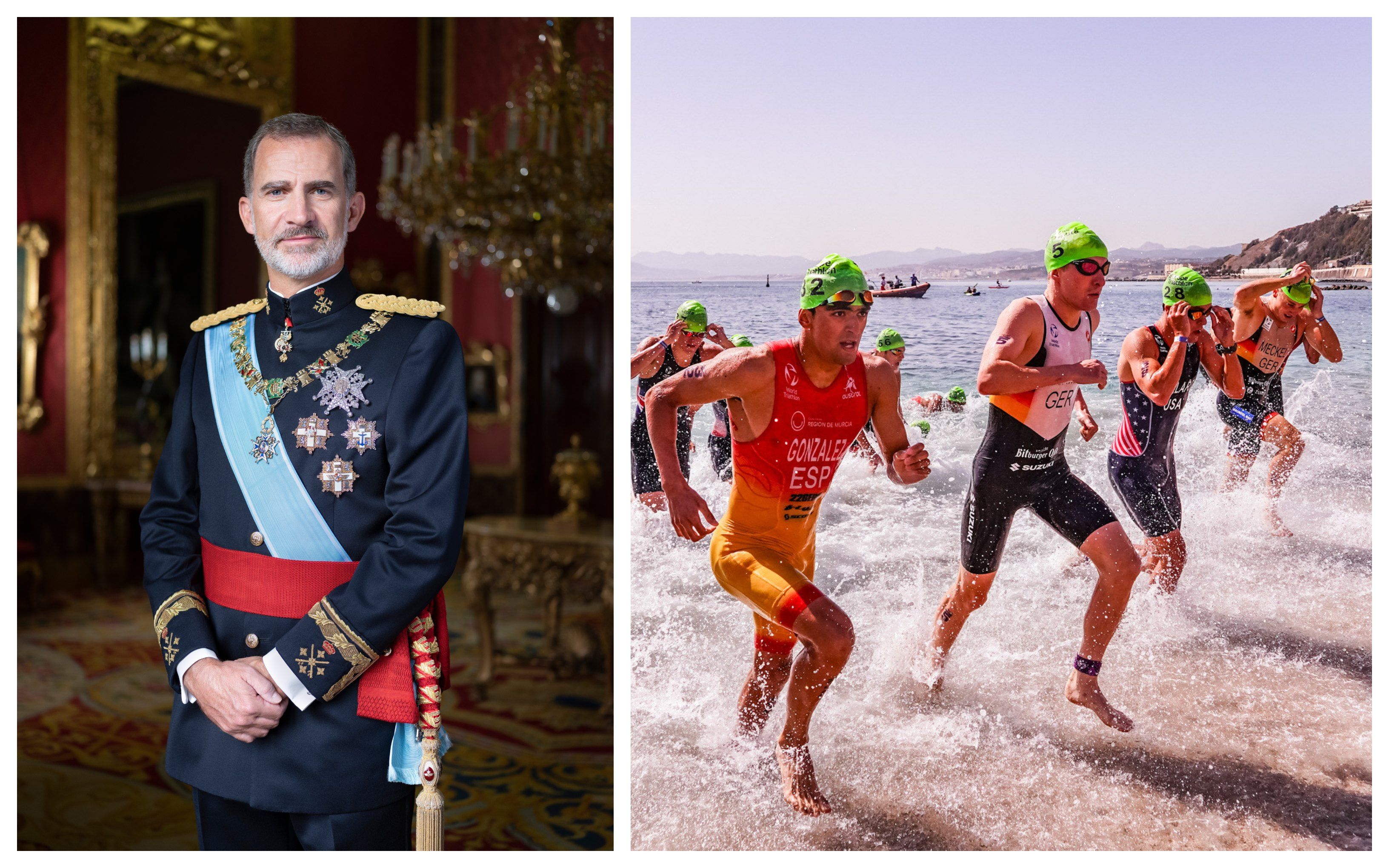 Su Majestad el Rey, presidente del Comité de Honor de la Final de las WTS de Torremolinos
