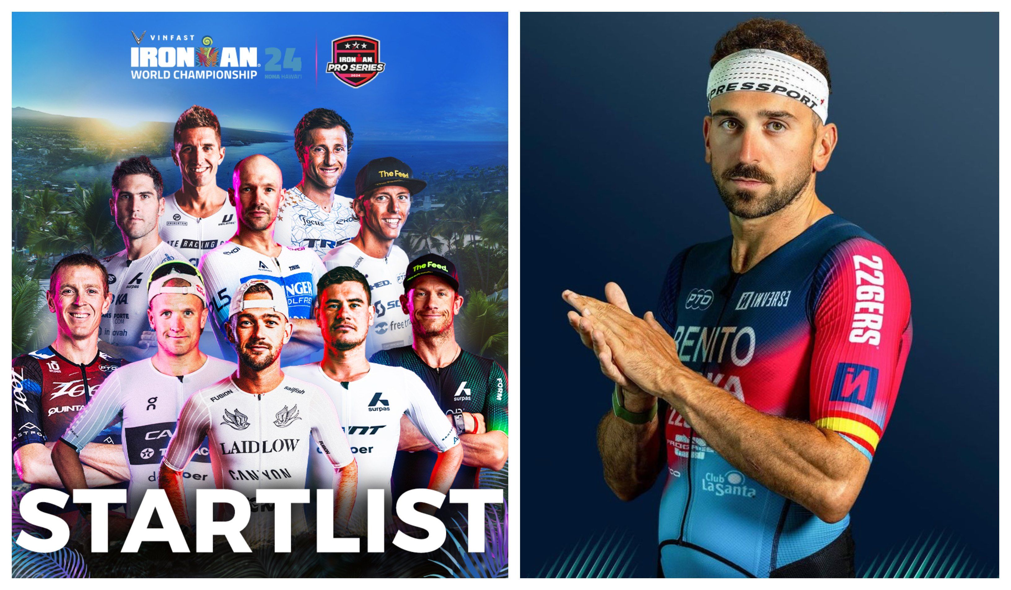 Ya tenemos la lista oficial de salida del Mundial IRONMAN de Kona