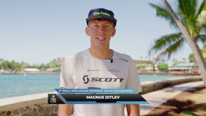 Magnus Ditlev disecciona el segmento de natación de Kona.