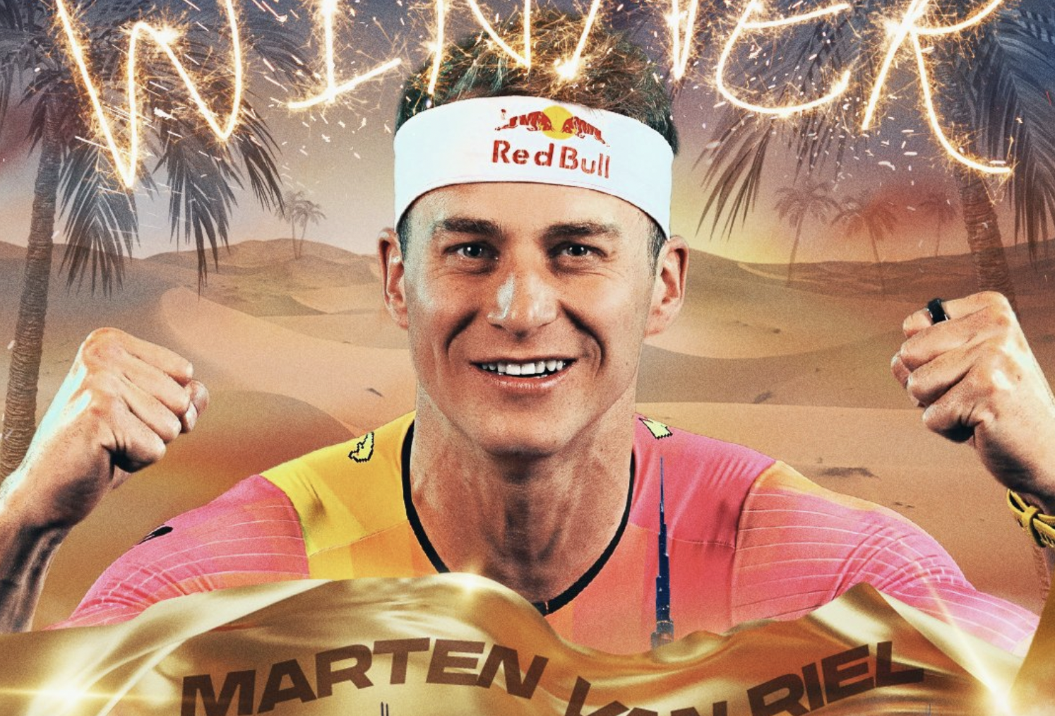 Marten Van Riel gana en Dubai y se proclama campeón del mundo T100.