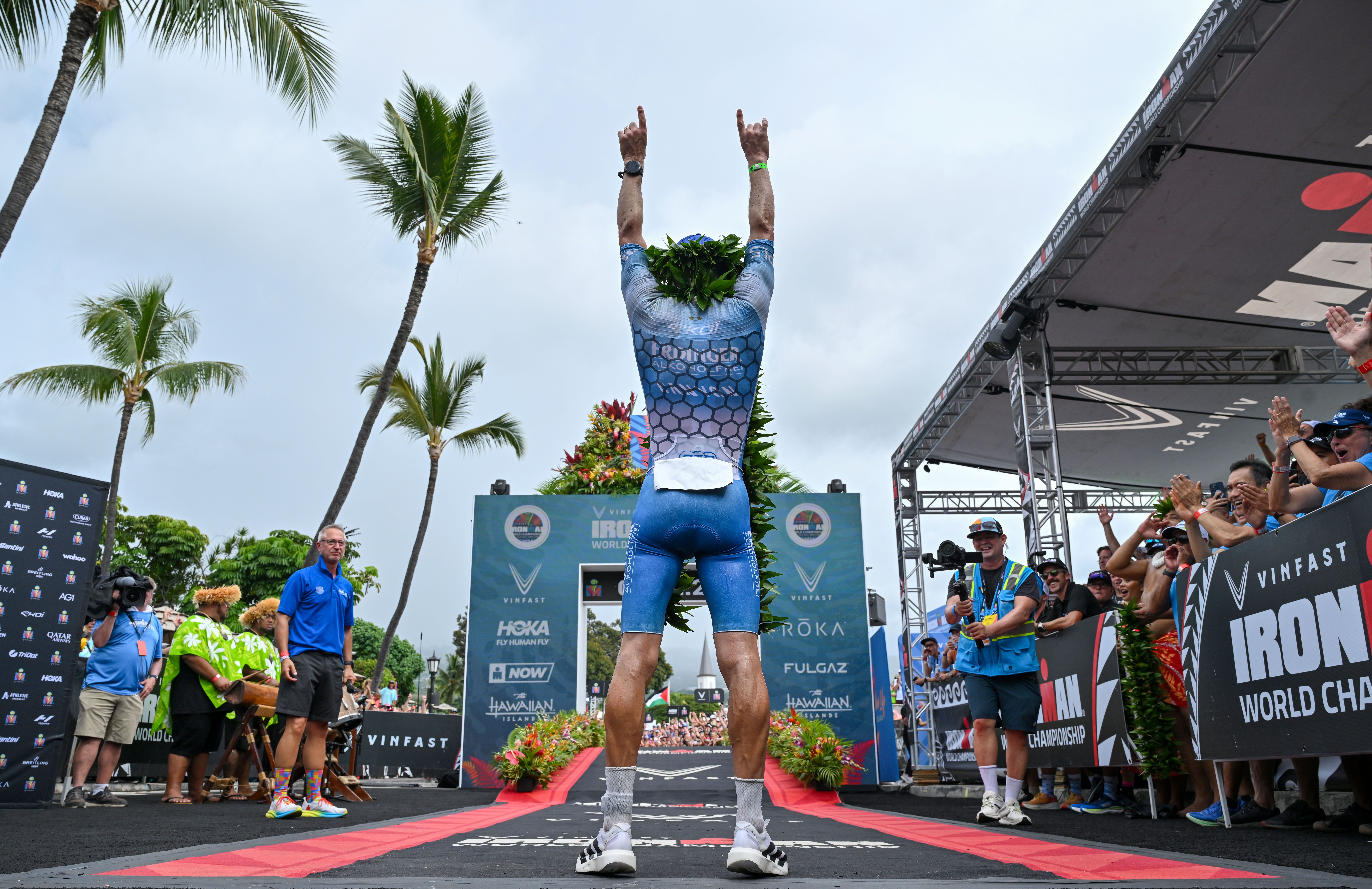 La carrera en la distancia IRONMAN.