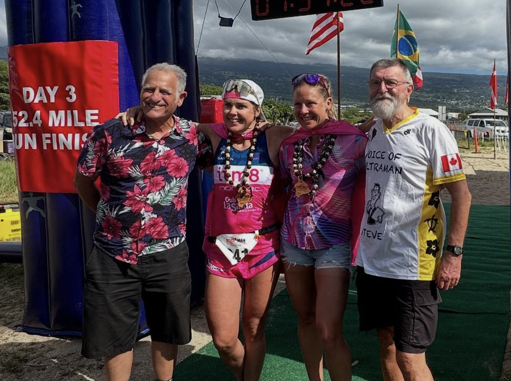 Las mujeres hacen historia en el Mundial Ultraman de Hawaii.