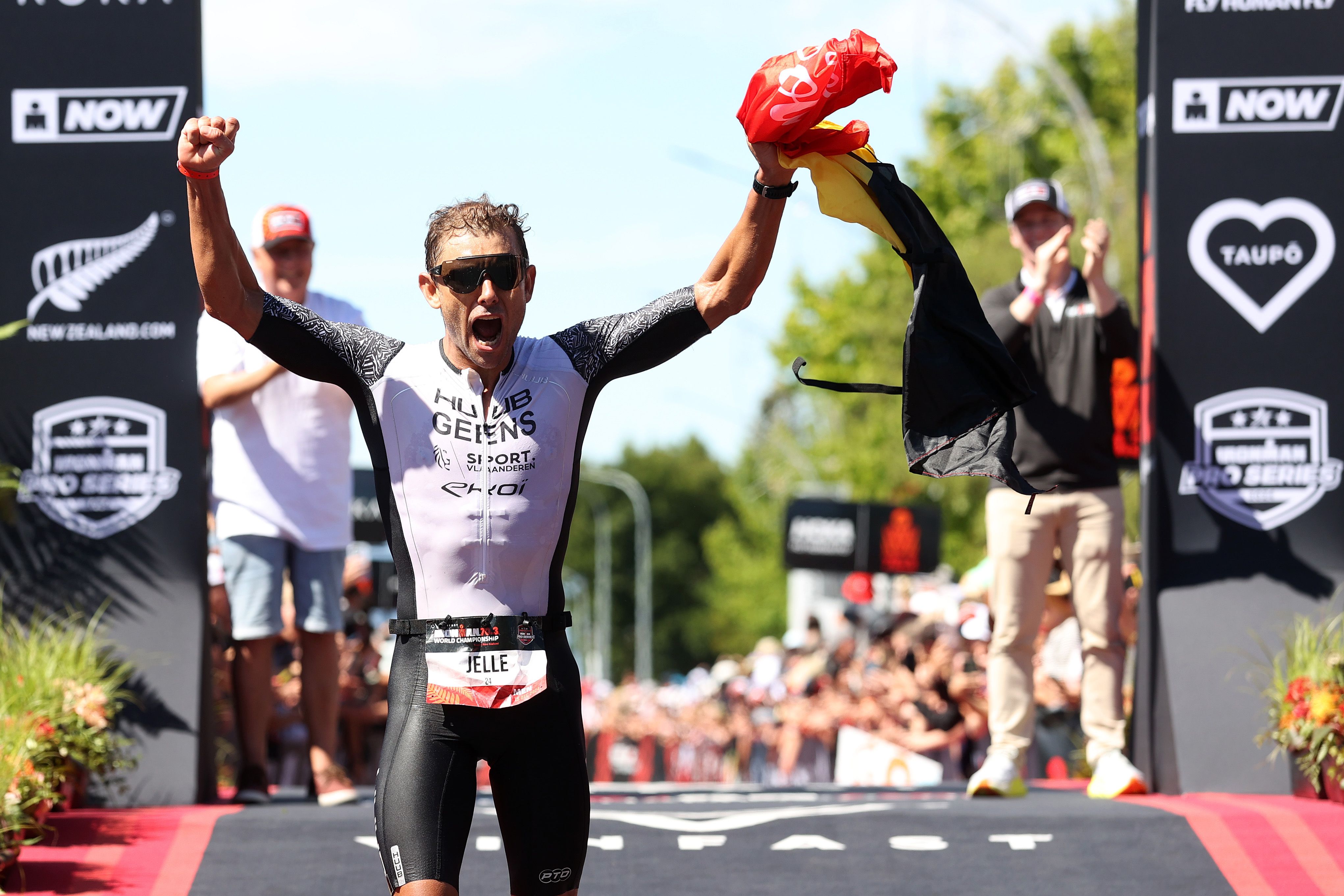 El belga Jelle Geens conquista el Campeonato del Mundo IRONMAN en Nueva Zelanda.
