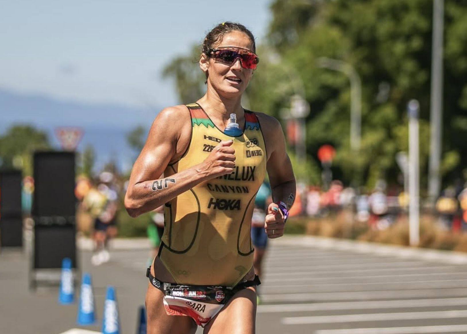 La triatleta española relata en redes cómo vivió el Campeonato del Mundo IRONMAN 70.3 de Nueva Zelanda.