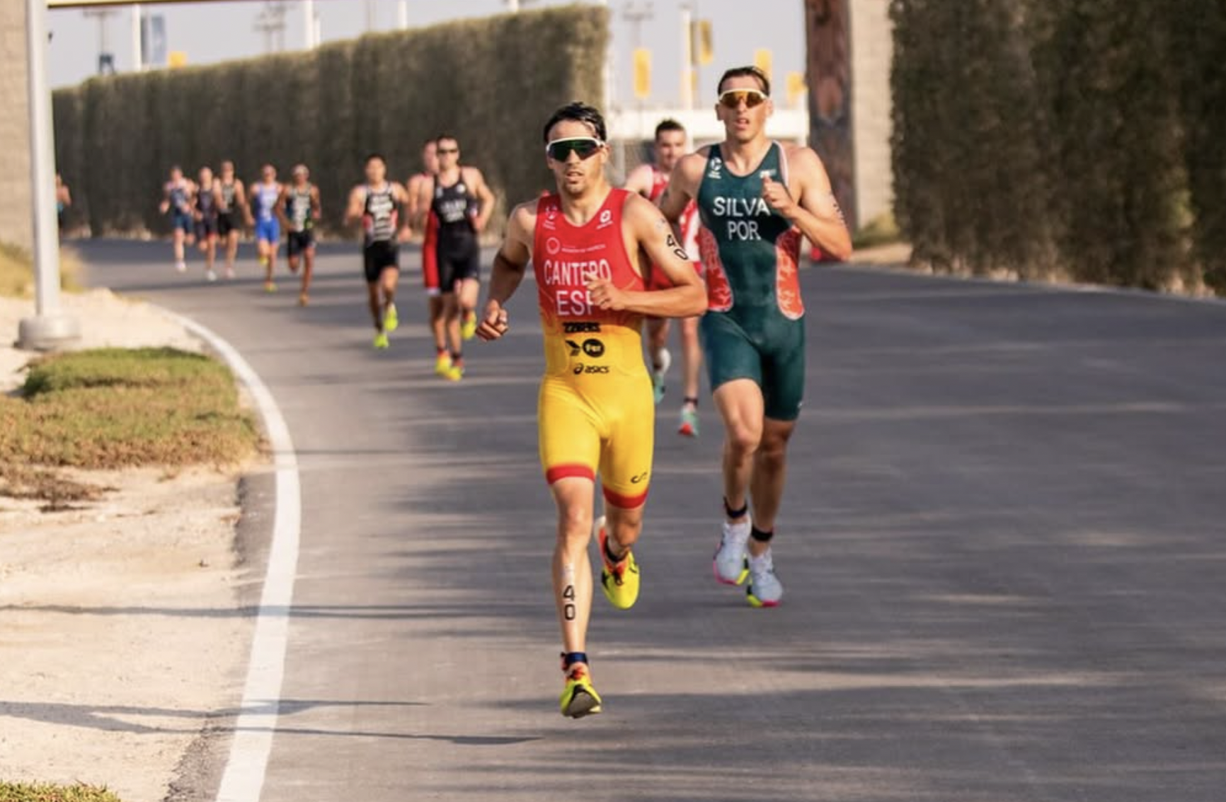 David Cantero se 'marca un Mola' en Abu Dabi.