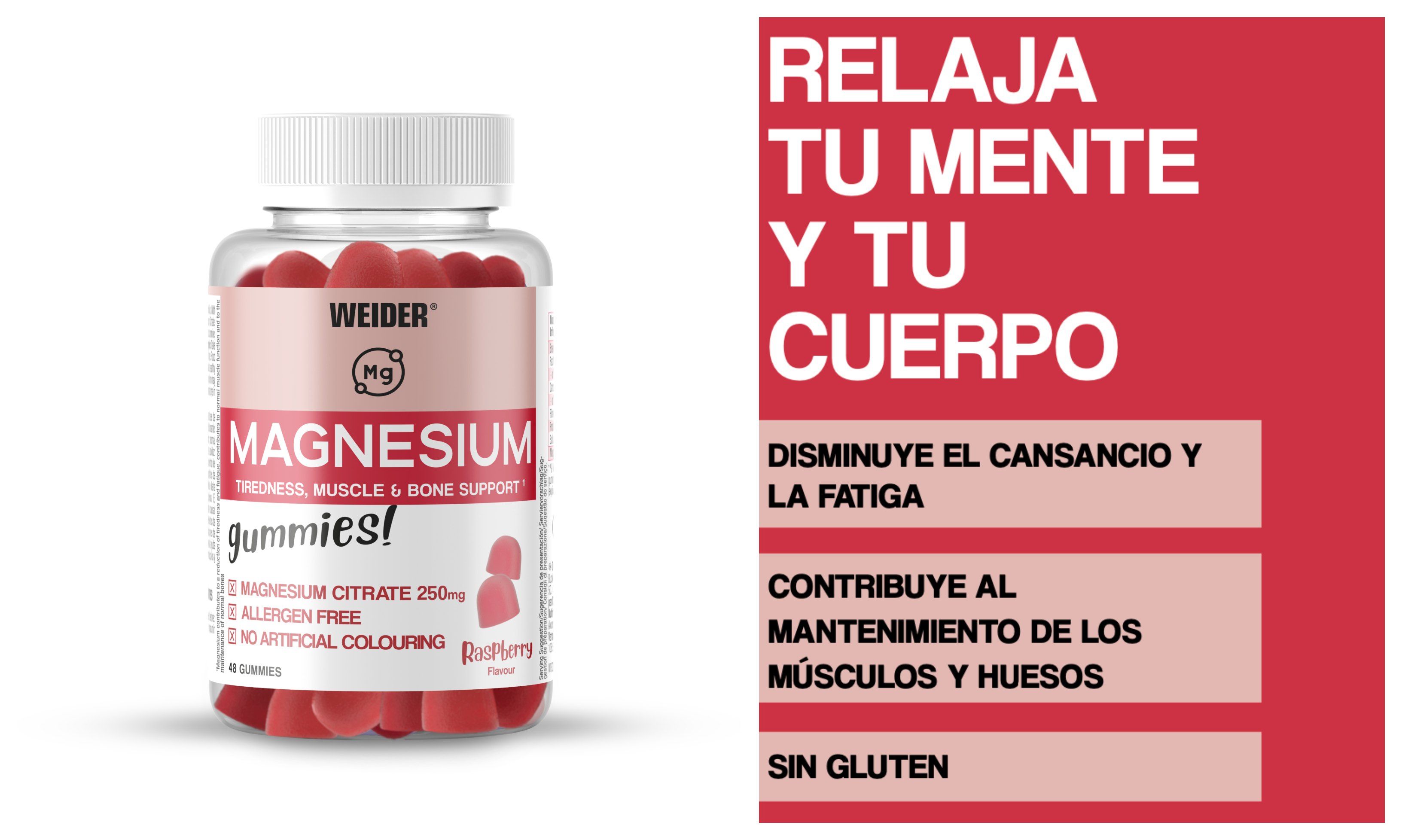 Todo lo que te aporta MAGNESIUM de WEIDER
