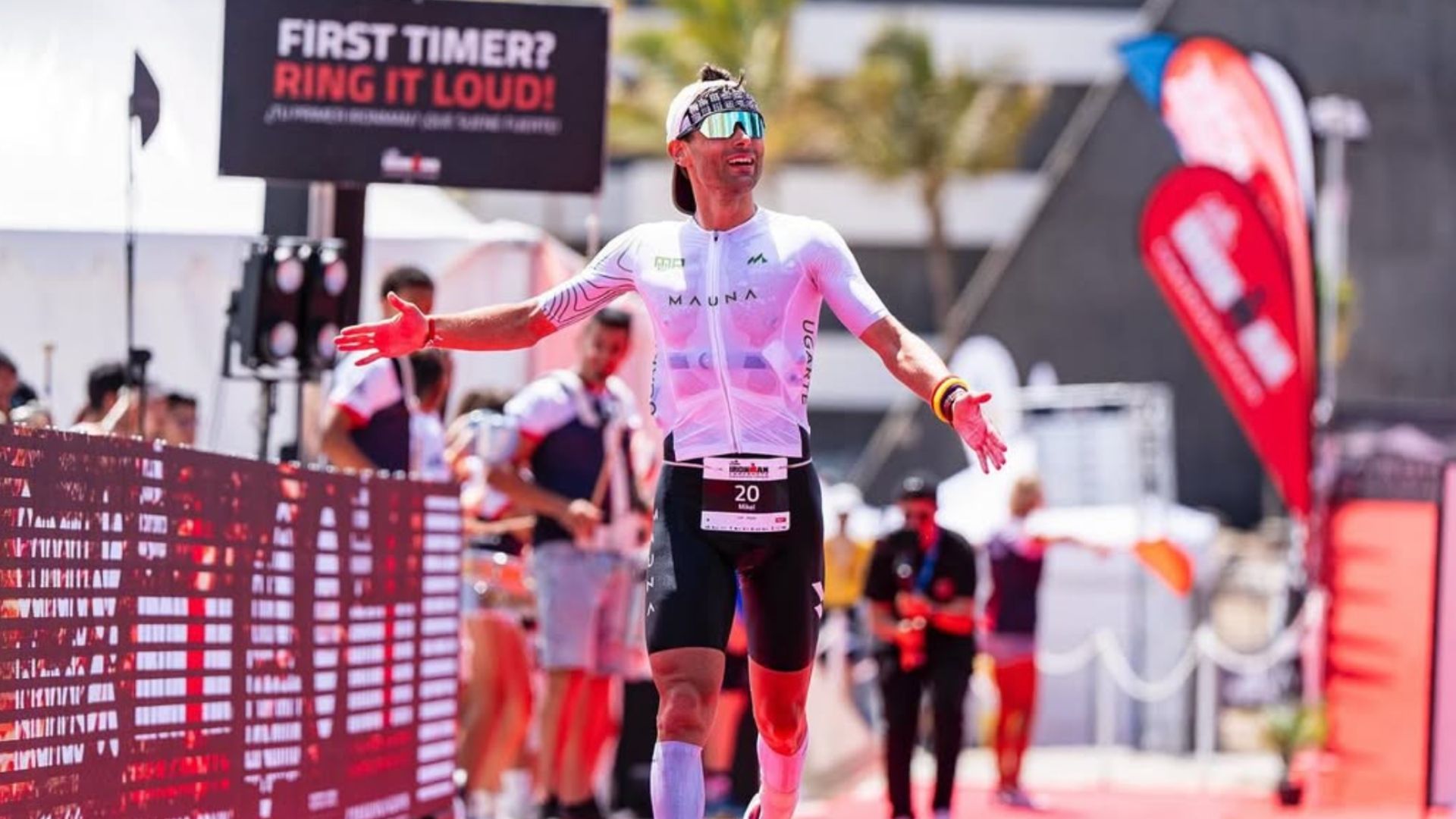 Mikel Ugarte acaba 6º el IRONMAN de Nueva Zelanda y vuelve a acariciar el slot para el Mundial.