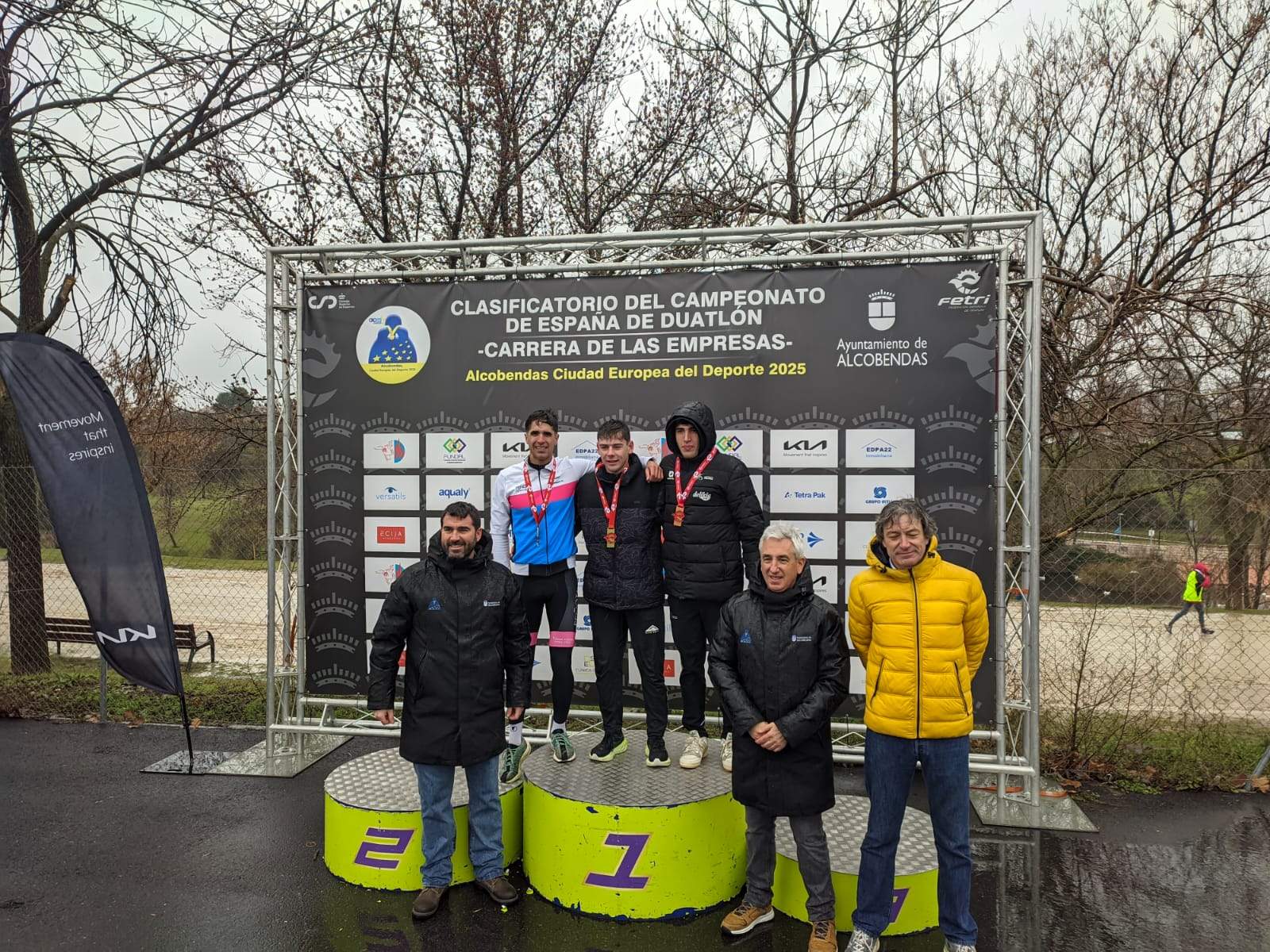 Podium Masculino Elite clasificatorio Alcobendas 25