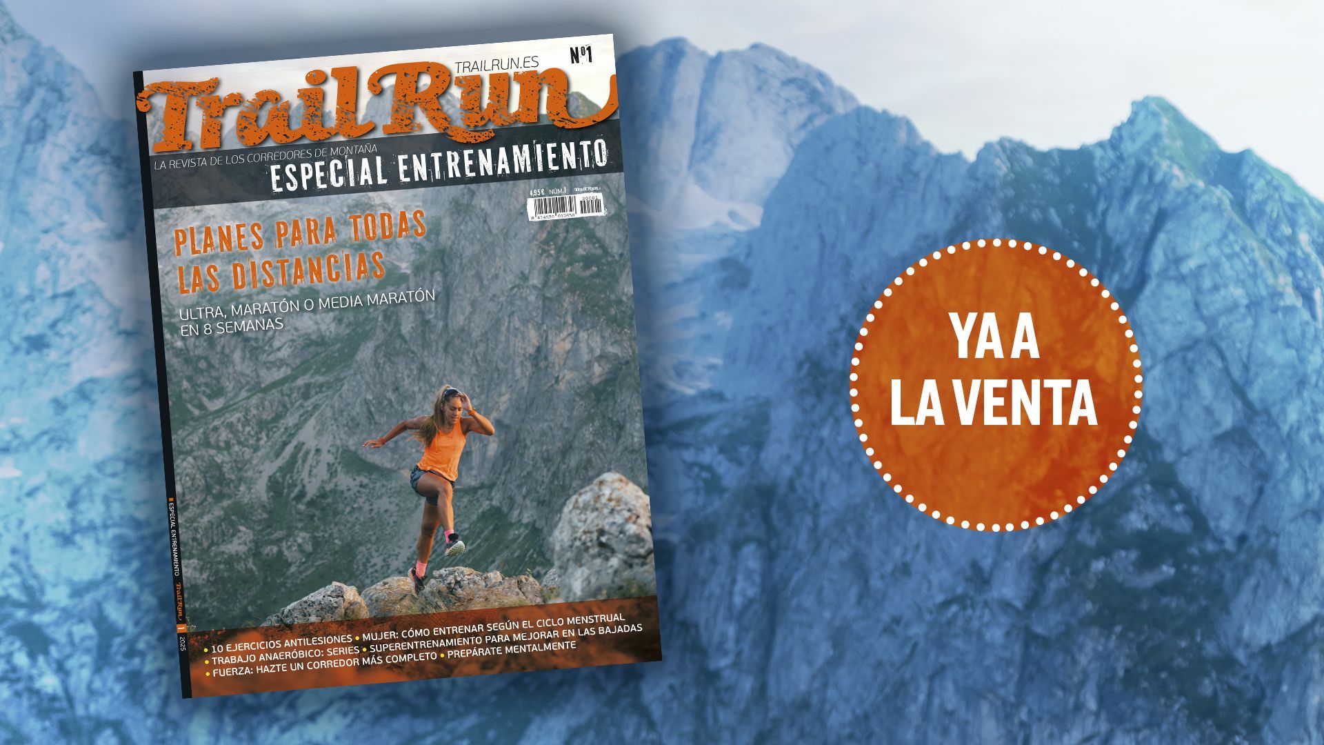 Ya está a la venta el primer número de Trail Run 2025.