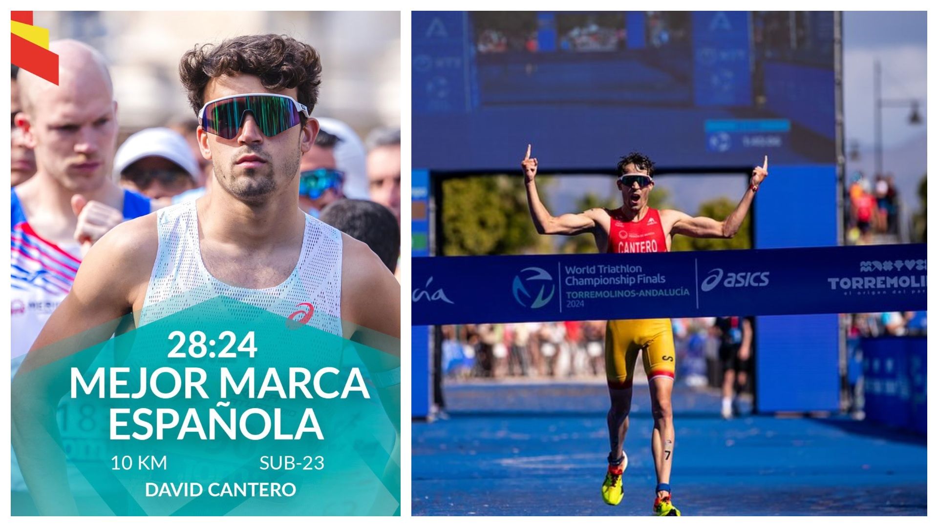 David Cantero, subcampeón de España de 10K en Bilbao y récord nacional sub 23