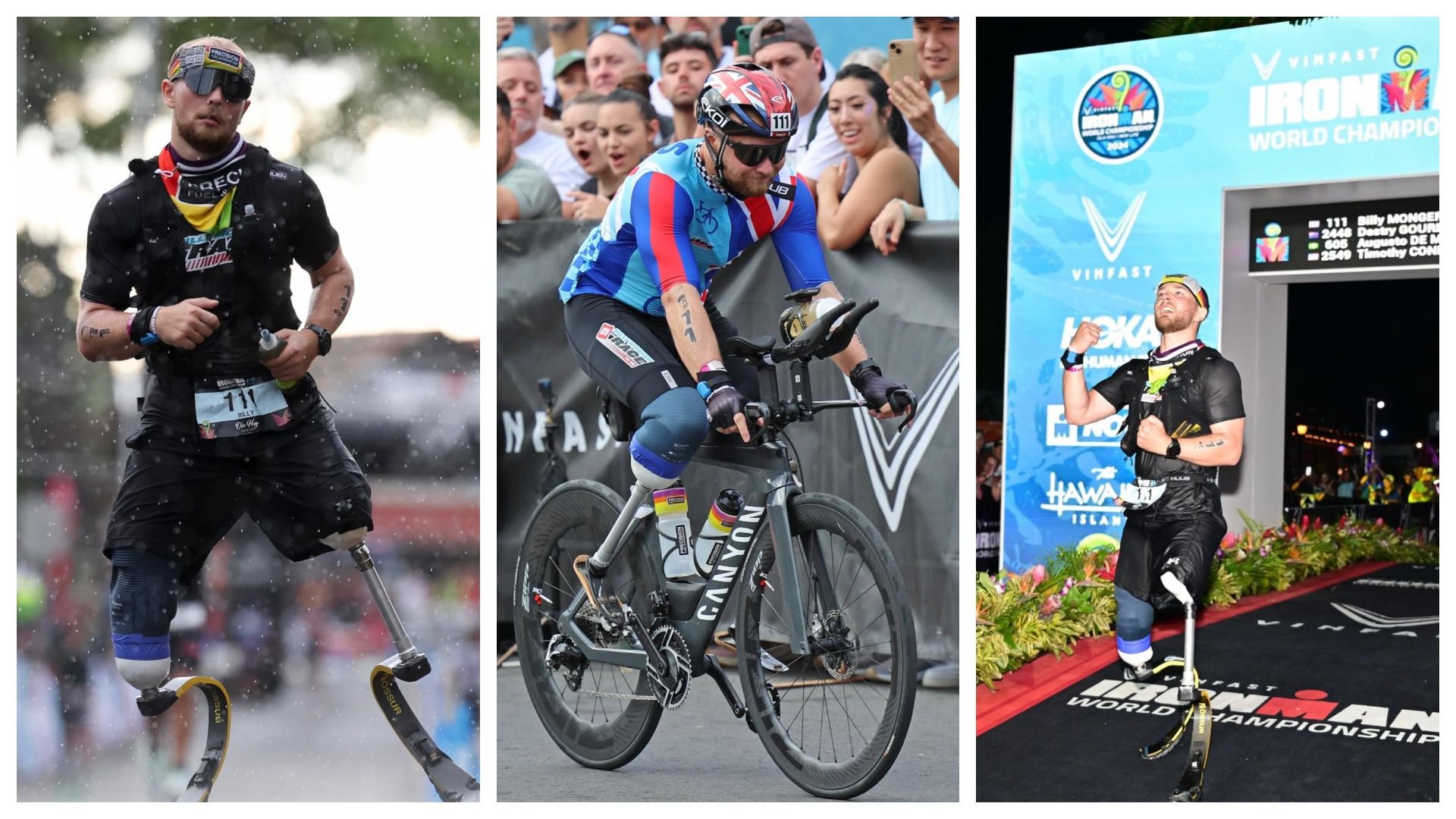 La hazaña de Billy Monger en Kona pasa a la historia como Récord Mundial Guinness