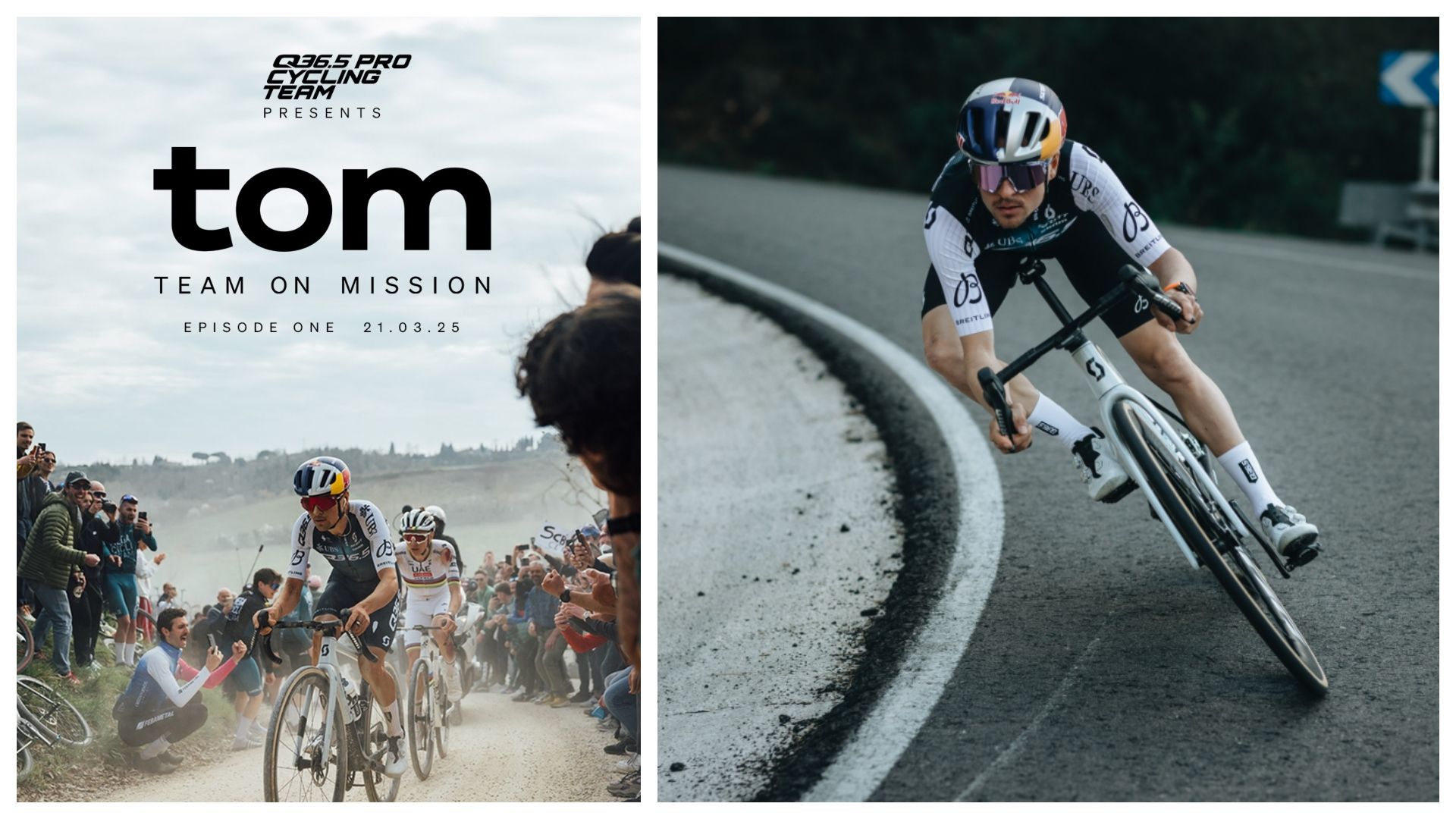 El documental que nos enseña por dentro la 'misión' de Tom Pidcock en el Q36.5