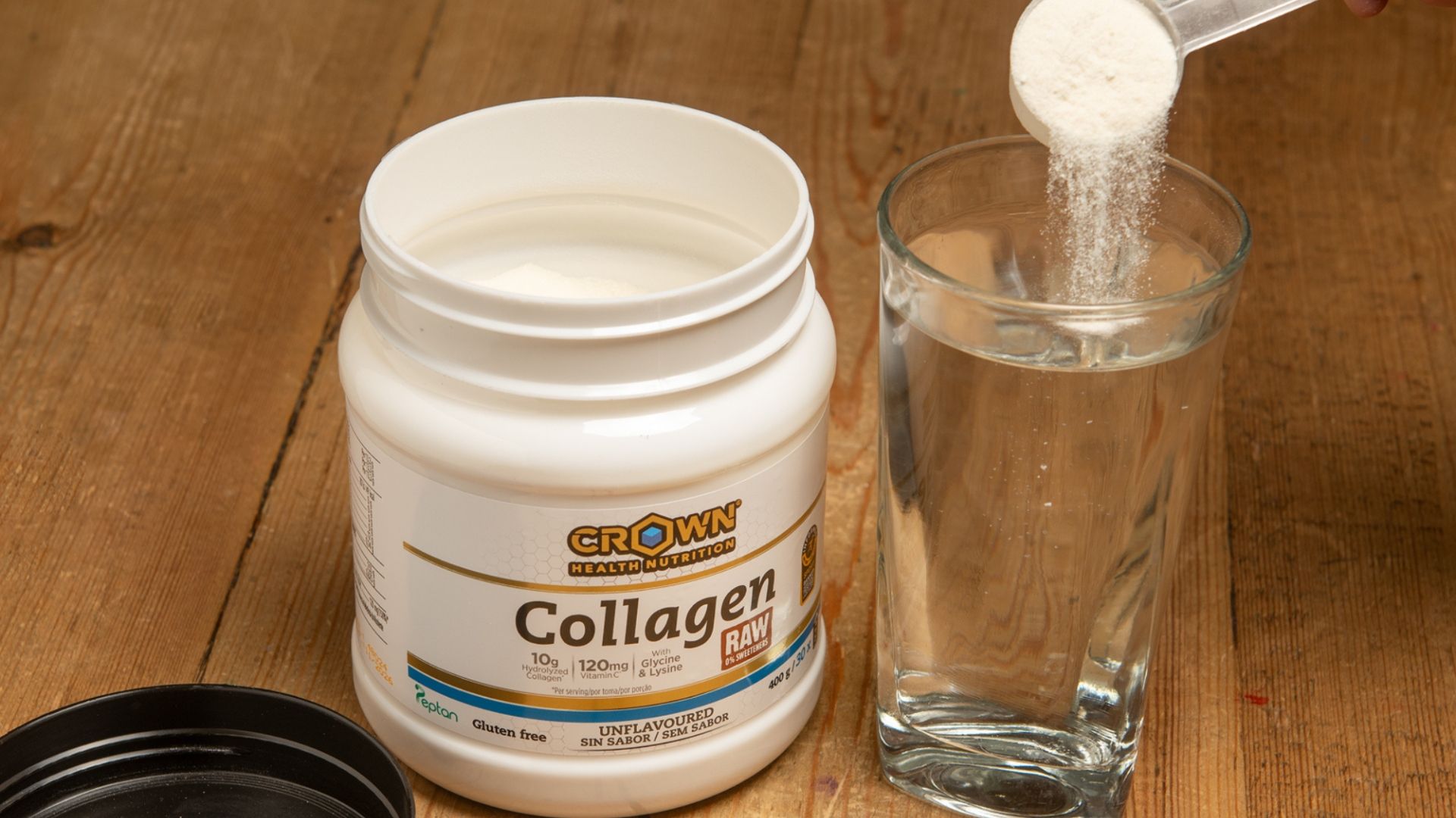 Llega Collagen RAW de Crown Sport Nutrition