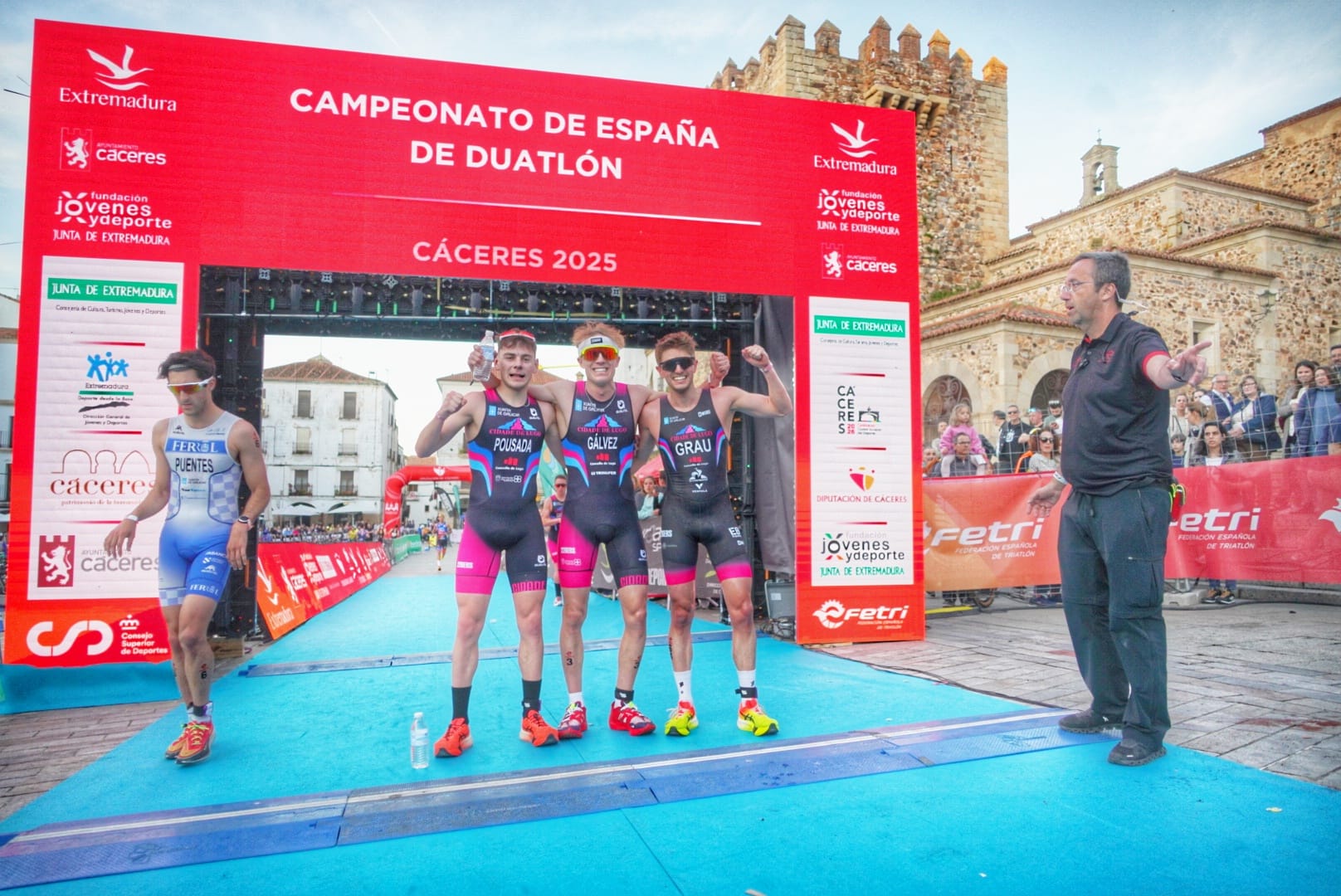 Podium masculino FETRICacers Podium masculino FETRICacers