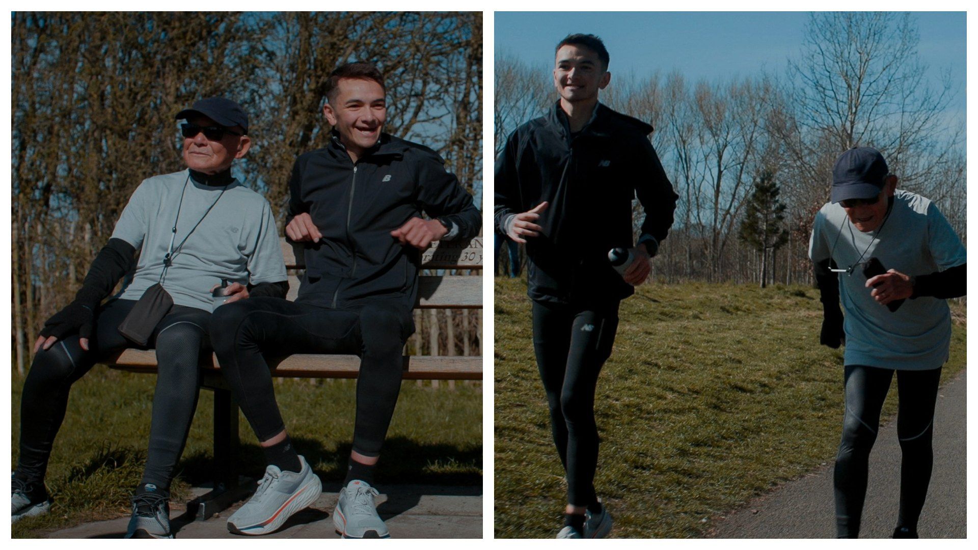 Alex Yee ultima la preparación para el Maratón de Londres... ¡con su abuelo de 93 años!