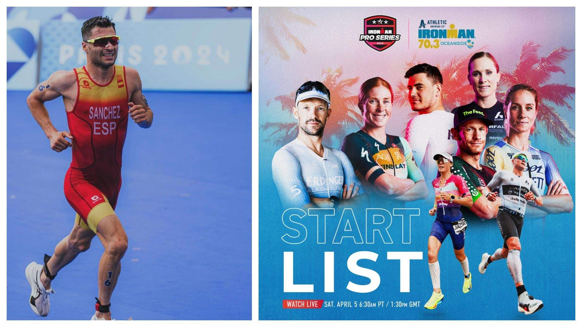 Sigue aquí el IRONMAN 70.3 Oceanside de este sábado.