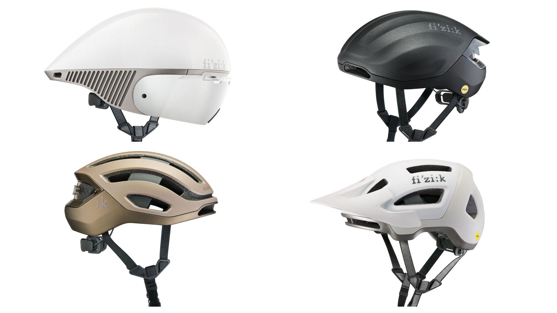 Así es la nueva gama de cascos de fizik  carretera, gravel, triatlón y trail