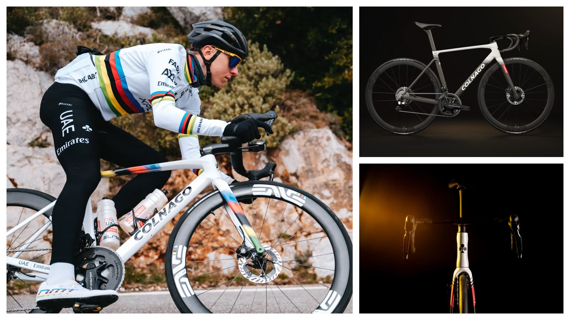 Colnago V5RS, el nuevo  misil  de Pogacar para las montañas