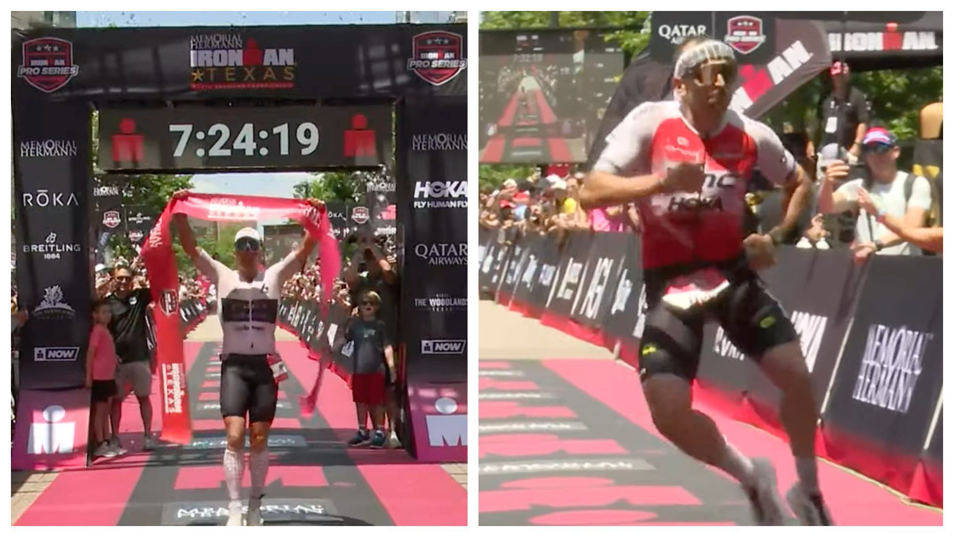 Sólo el 'toro' Blummenfelt puede con Antonio Benito en el IRONMAN de Texas