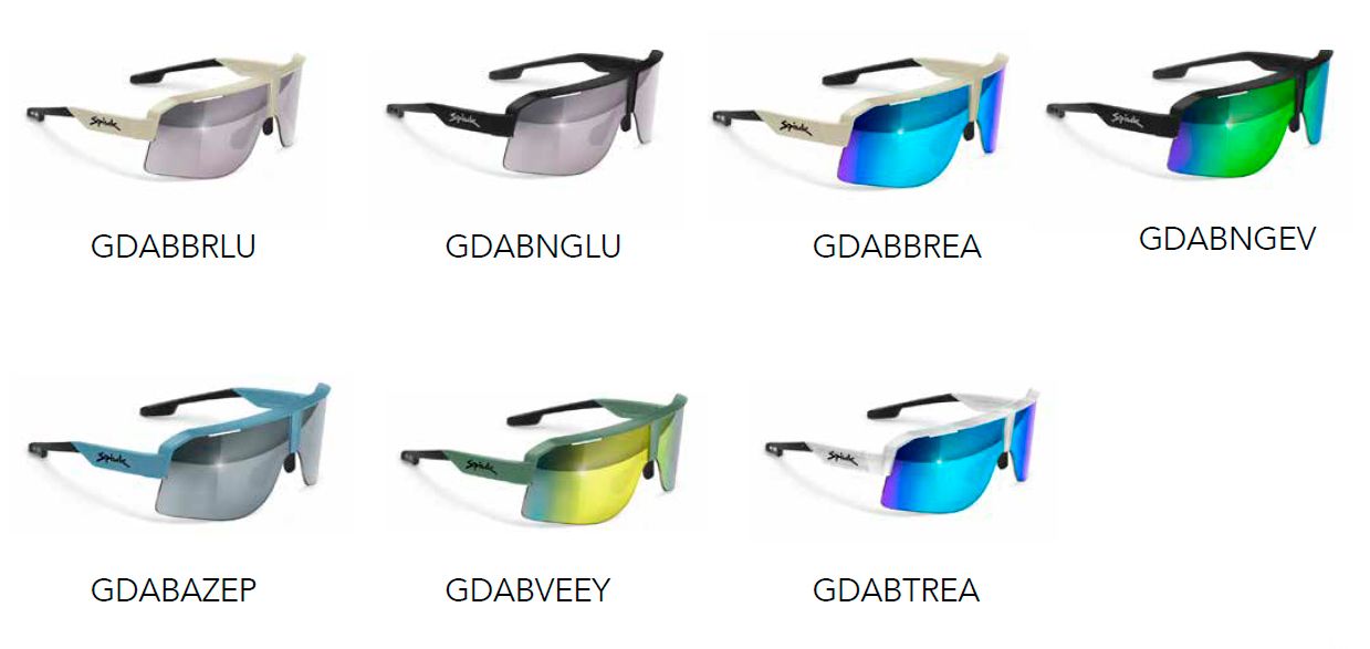 Opciones en las gafas Spiuk Dabbel 2025