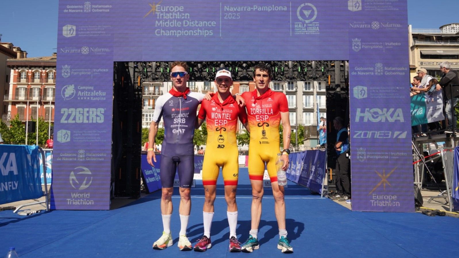 Guillem Montiel, campeón de Europa de Triatlón de Media Distancia.