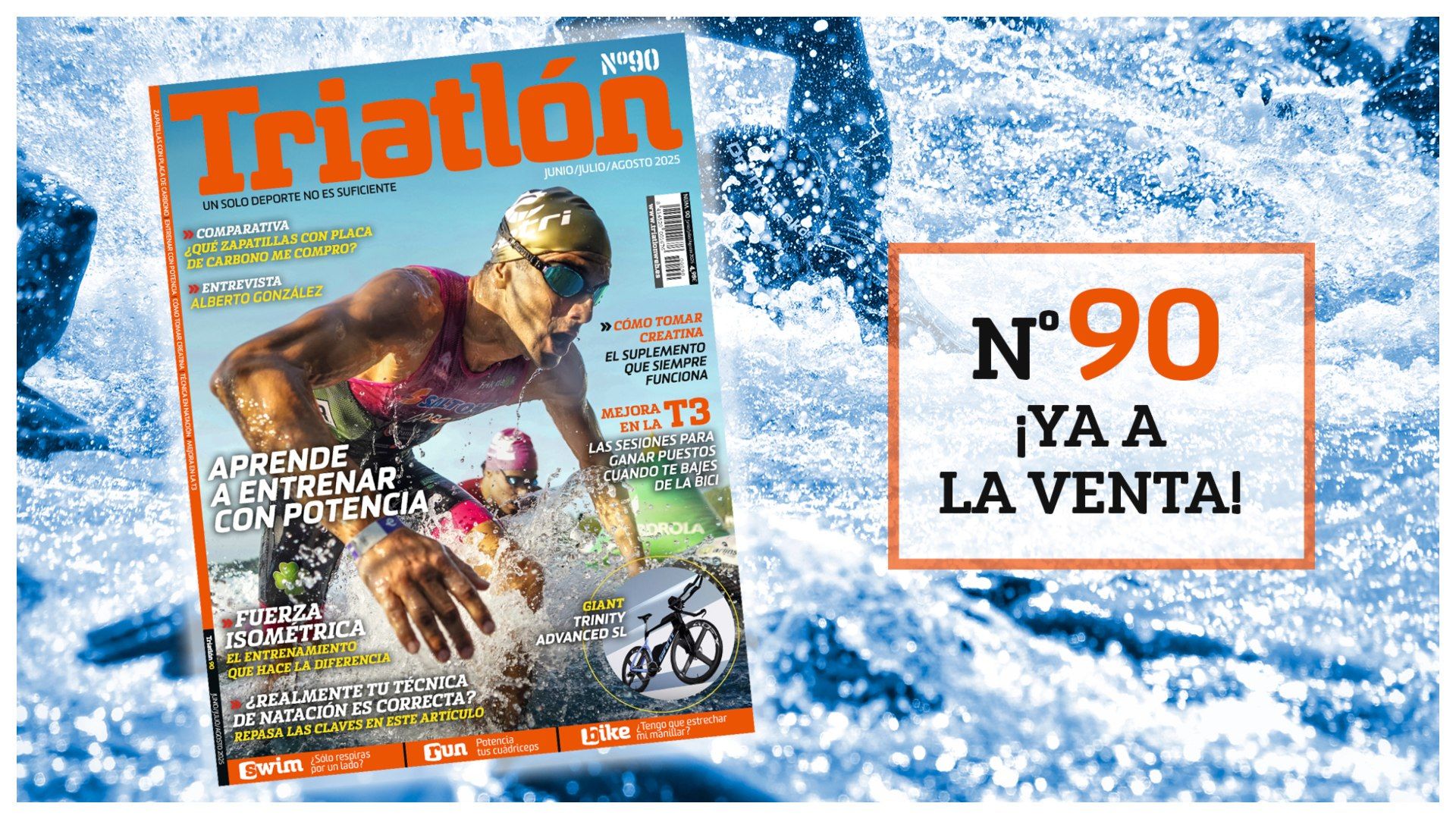 ¡¡Ya está aquí el número 89 de la Revista Triatlón!!