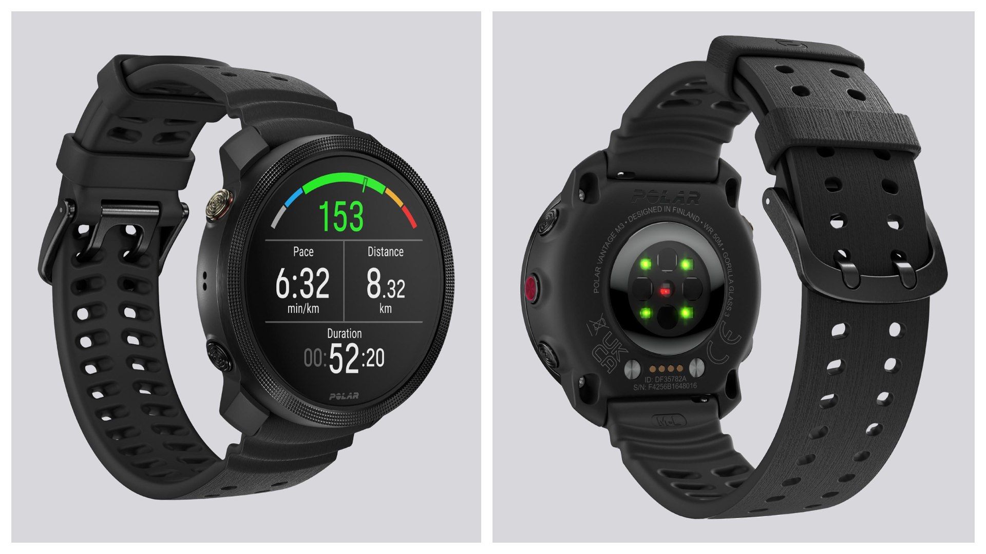 Polar Vantage M3 con monitorización avanzada del sueño.