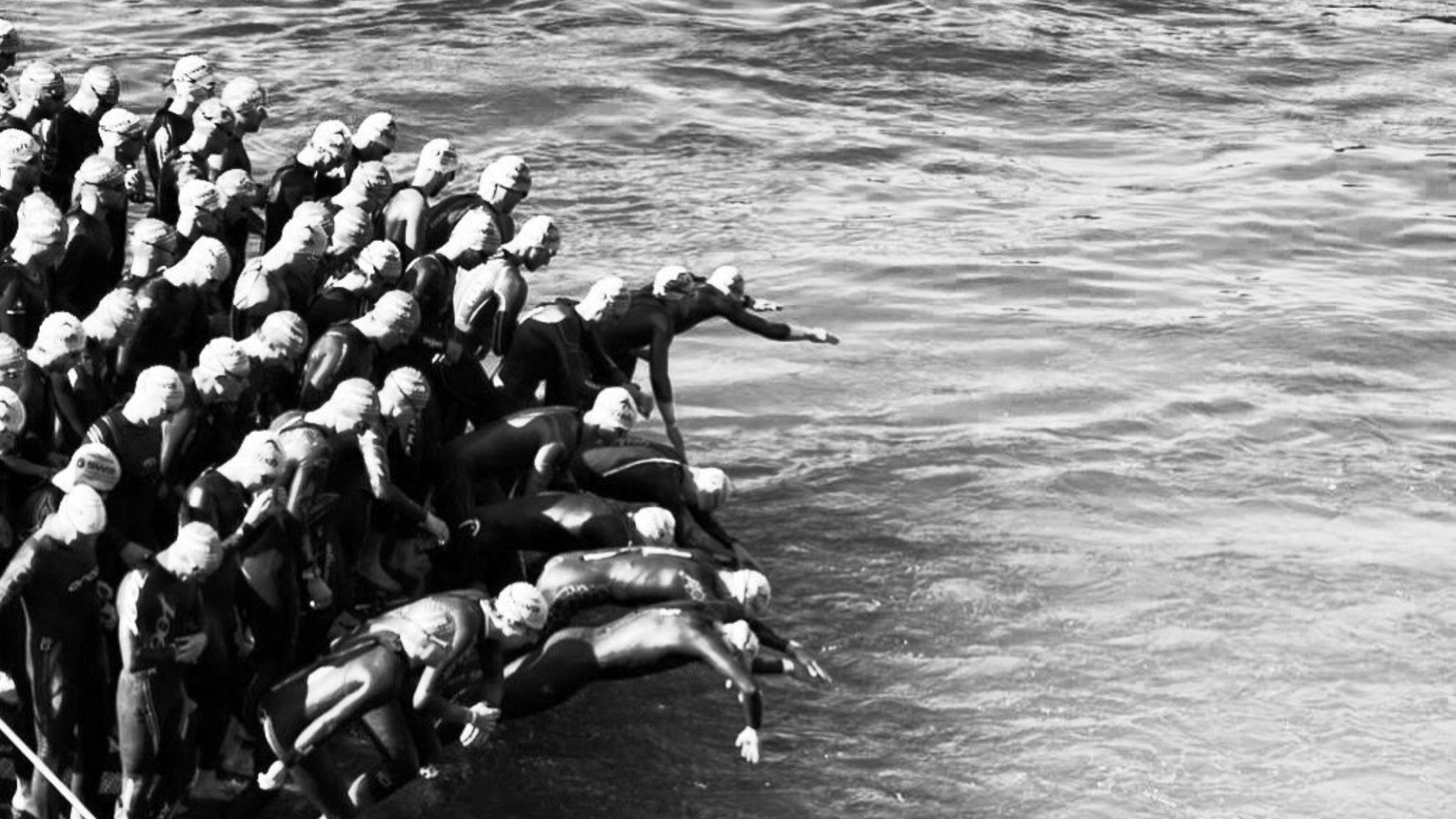 ¡Los 3.800 metros en menos de 30 minutos!  así es el triatlón con la natación más rápida del mundo