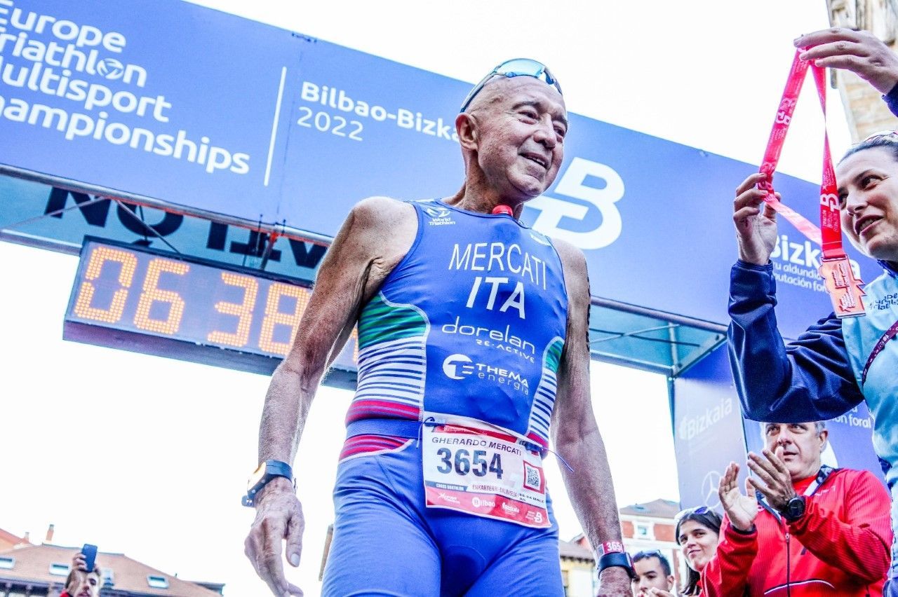 86 años y el legendario Gherardo Mercati no para.