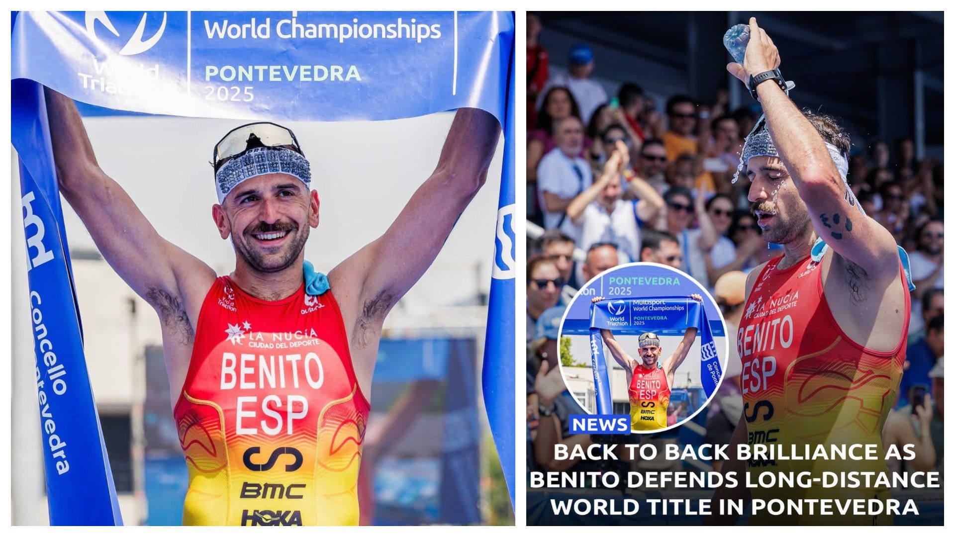 [VÍDEO] Así fue la victoria de Antonio Benito en el Mundial de Larga Distancia de Pontevedra