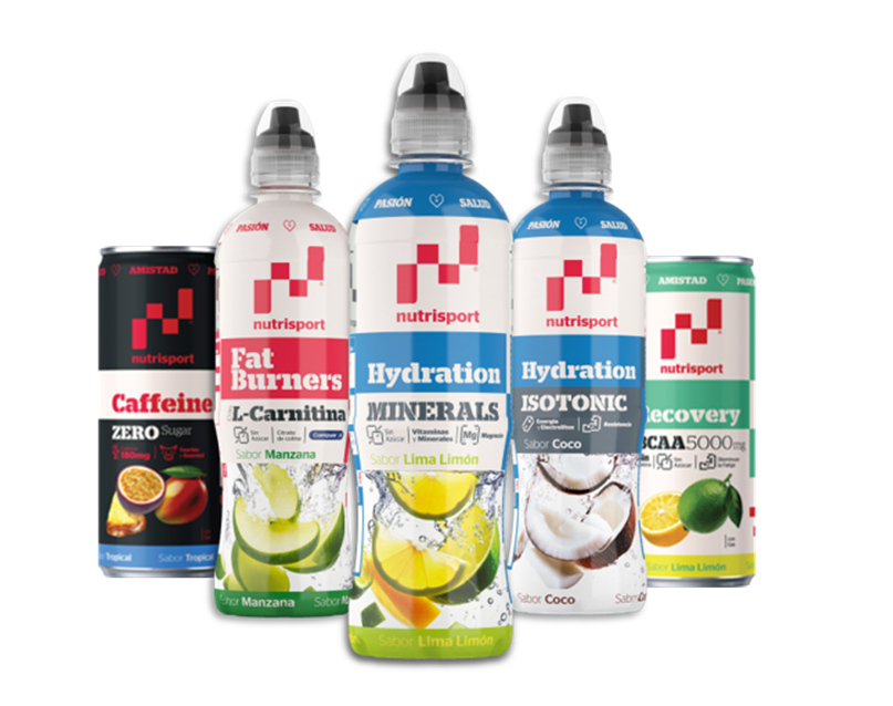 Nuevas bebidas Nutrisport.