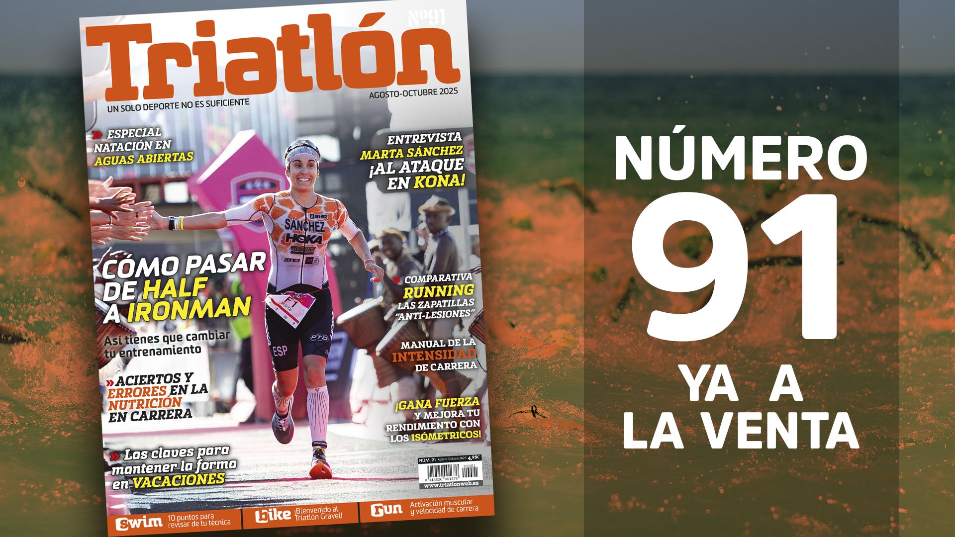 ¡¡Ya está aquí el número 91 de la Revista Triatlón!!