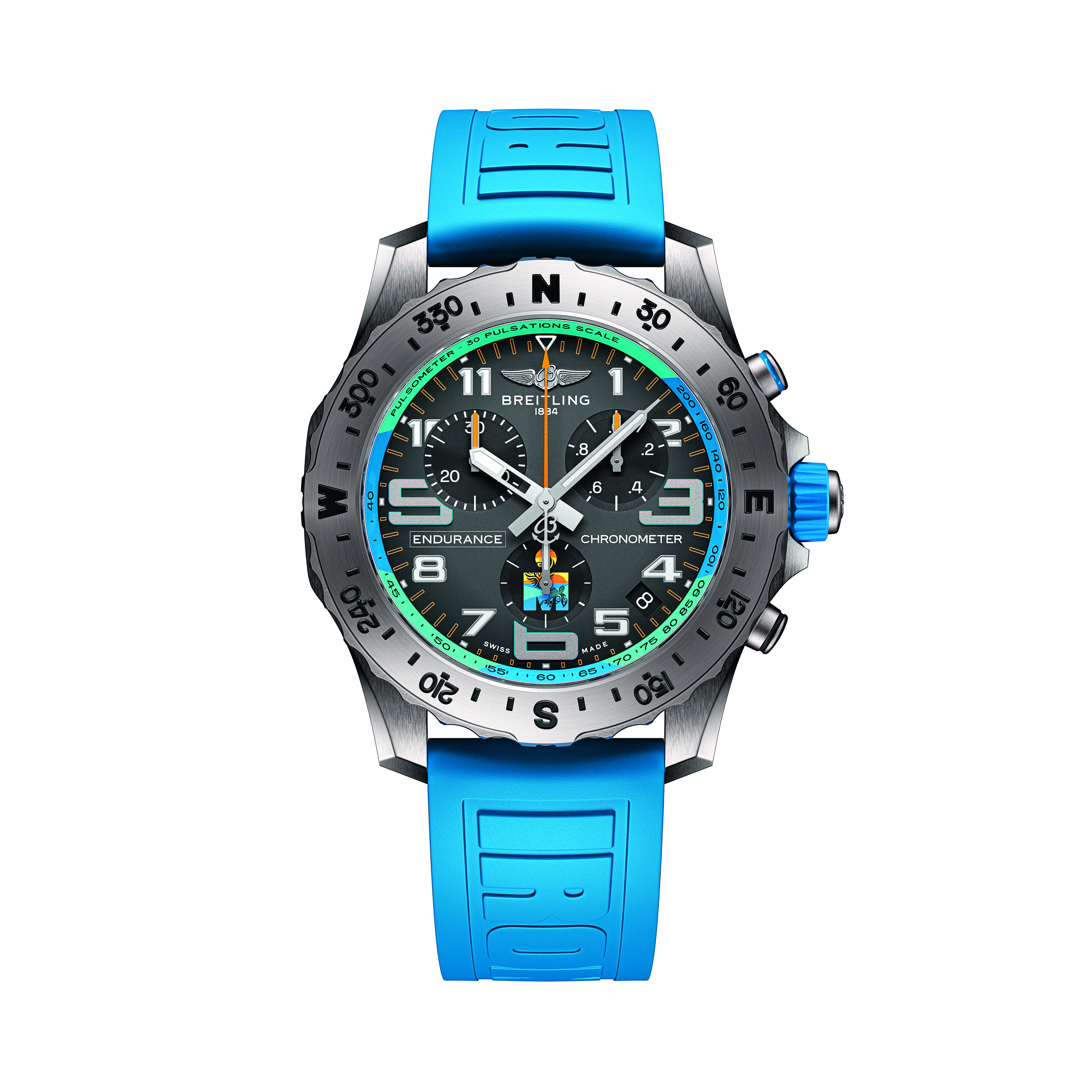 02 Breitling Endurance Pro IRONMAN World Championship 2025 Edition Ref. E823105A1M1S1 CMYK