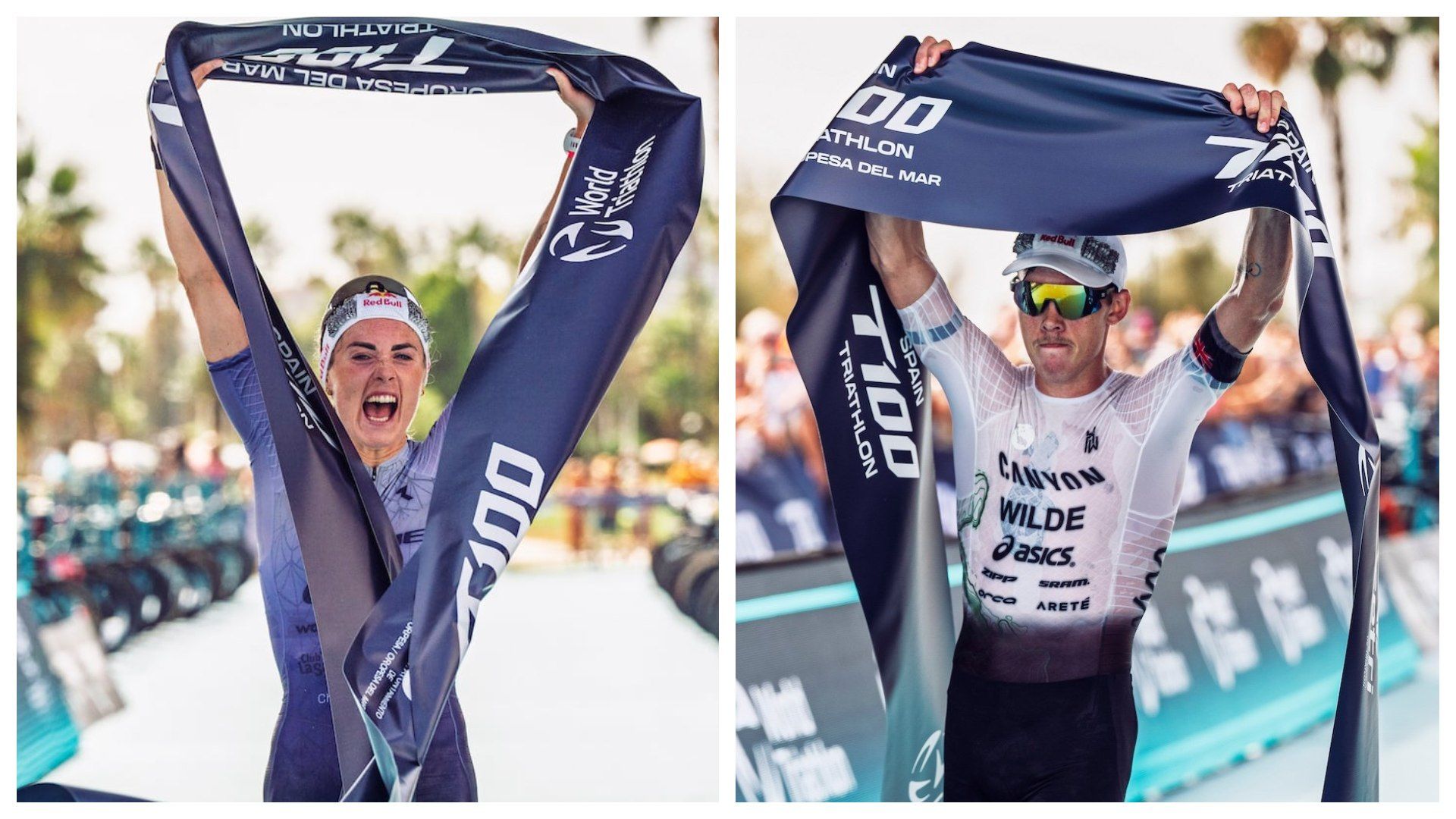 [VÍDEO] Así ha sido el T100 de Oropesa del Mar  victorias de Hayden Wilde y Lucy Charles