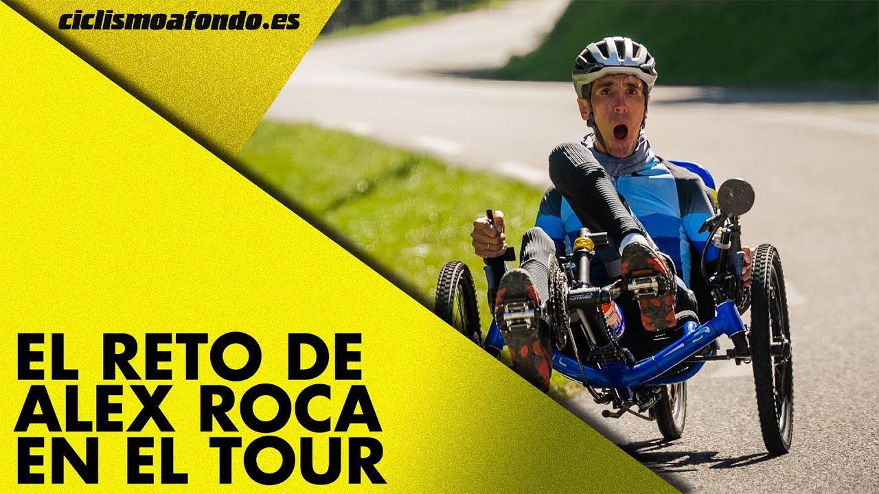 El mensaje de Alex Roca tras subir los cinco puertos más duros del Tour de Francia.