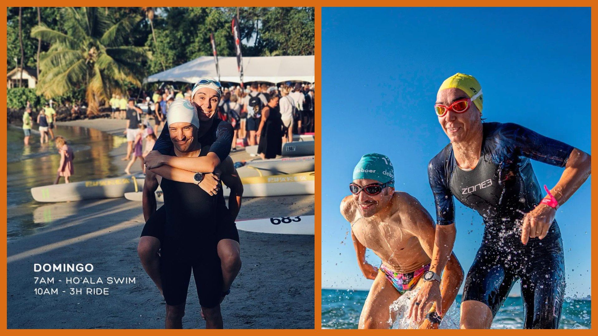 Marta Sánchez, lista para el Mundial de Kona del sábado.