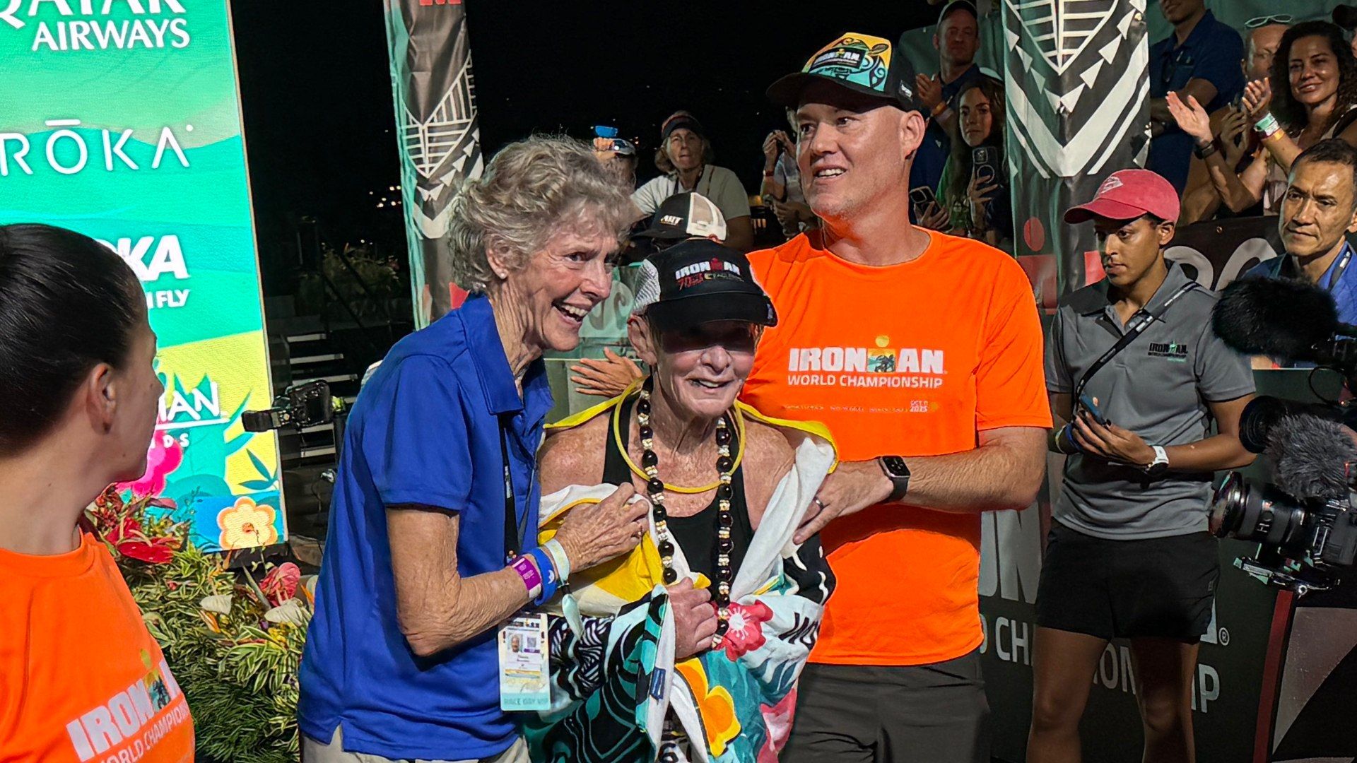 Natalie Grabow completa a los 80 años el Mundial IRONMAN