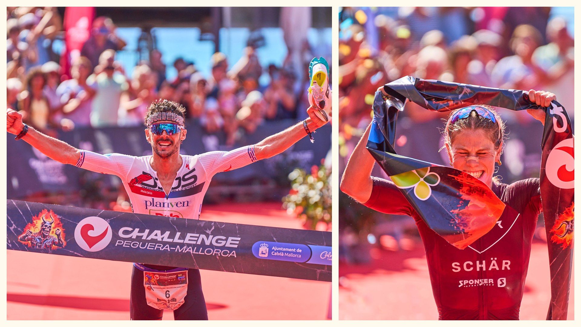 Michele Sarzilla y Cathia Schär ganan el Challenge Peguera Mallorca