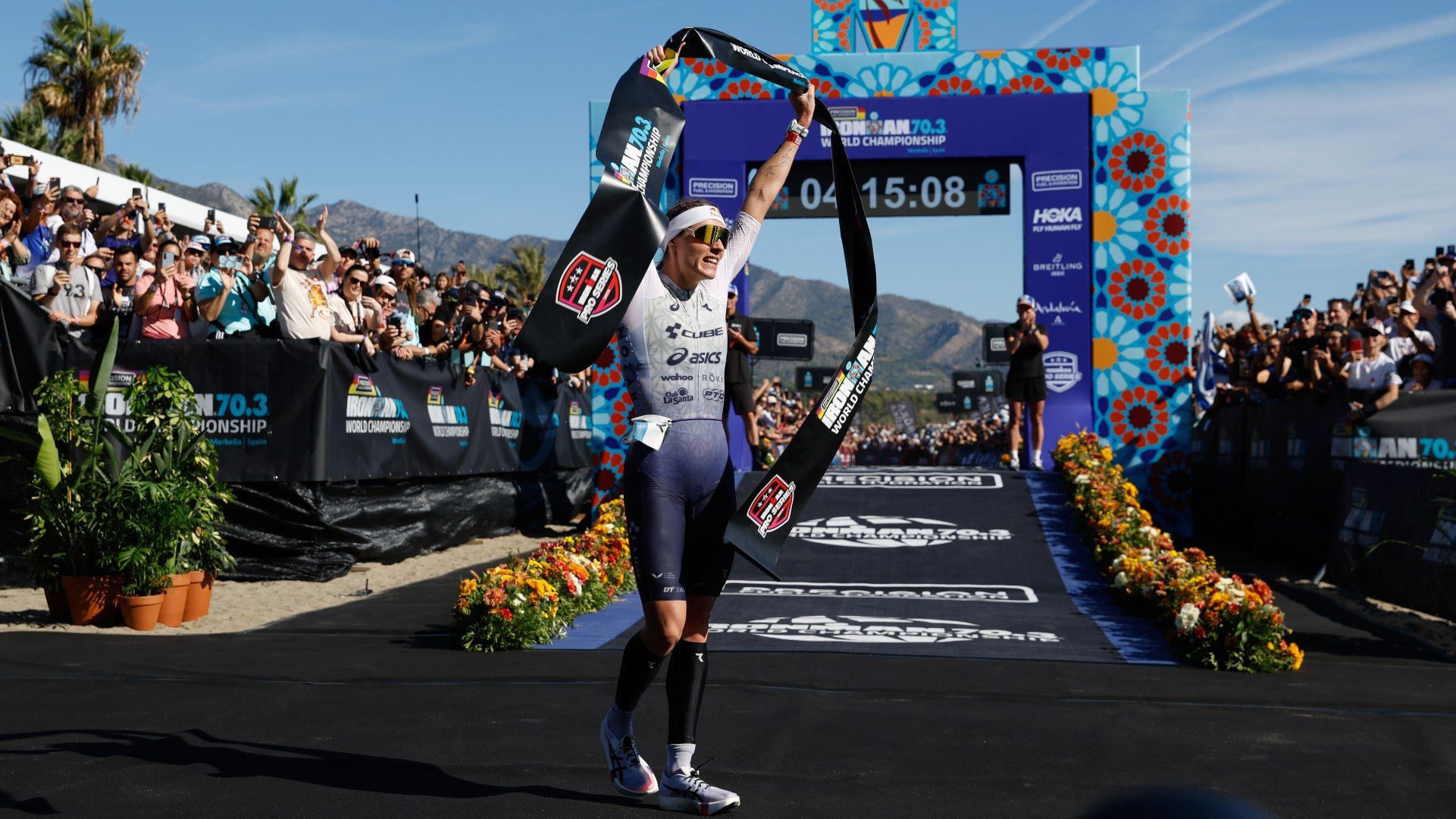 Lucy Charles conquista el Mundial IRONMAN 70.3 de Marbella
