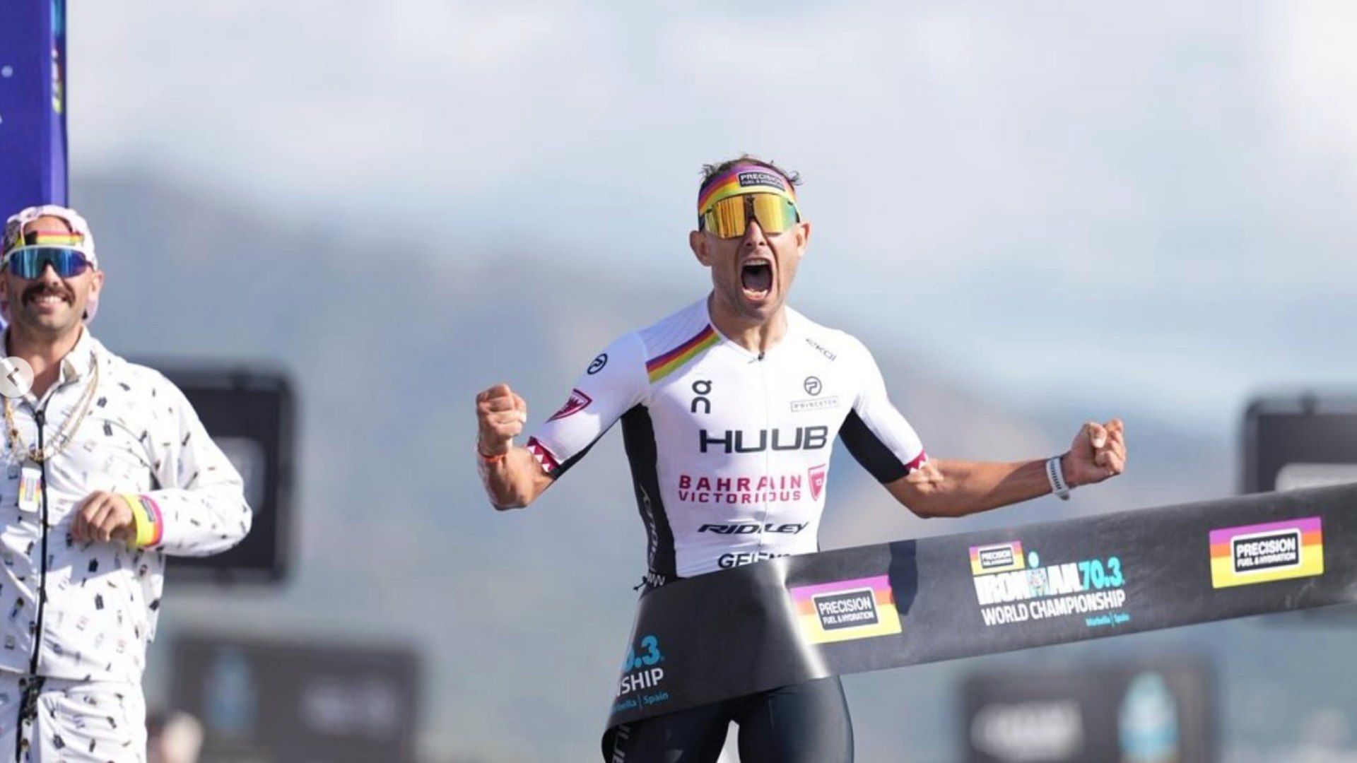 Dramático final en el Mundial IRONMAN 70.3 de Marbella