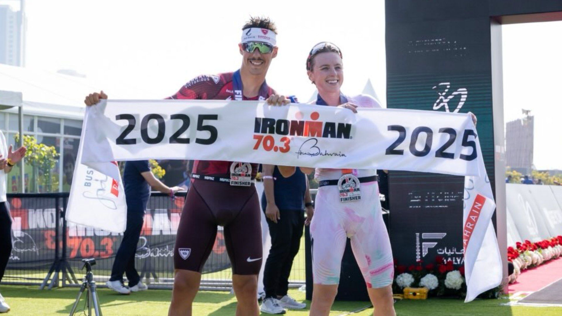 Récord del mundo de Georgia Taylor Brown en el IRONMAN 70.3 de Bahrain