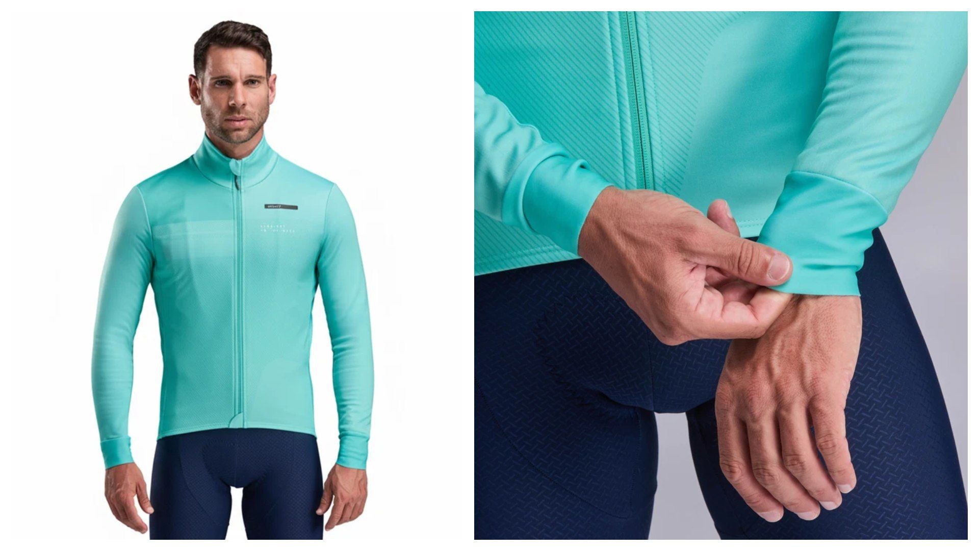 Chaqueta térmica de ciclismo EKOI Perf SHADES Aqua.