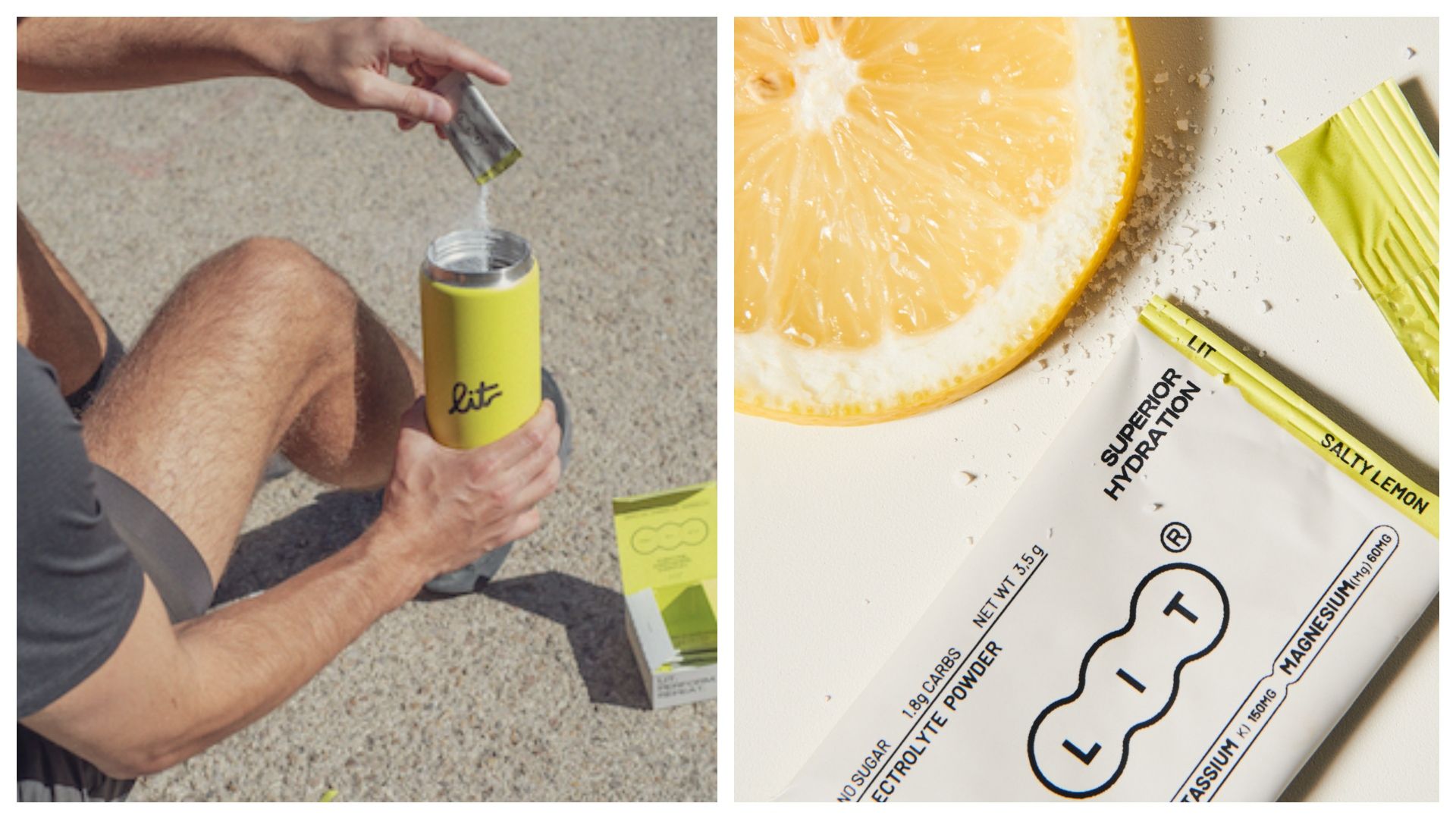 Nace LIT, la marca española de electrolitos sin azúcar para una hidratación superior.