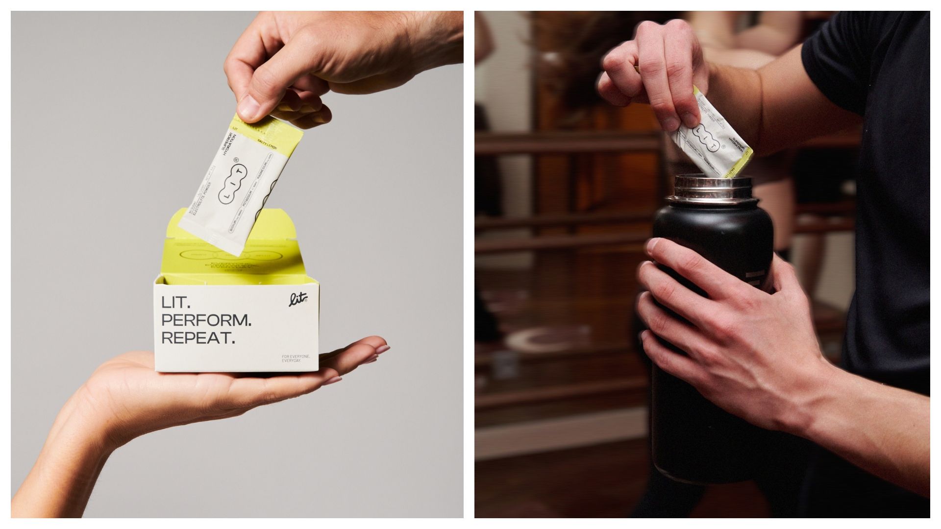 Nace LIT, la marca española de electrolitos sin azúcar para una hidratación superior (2)