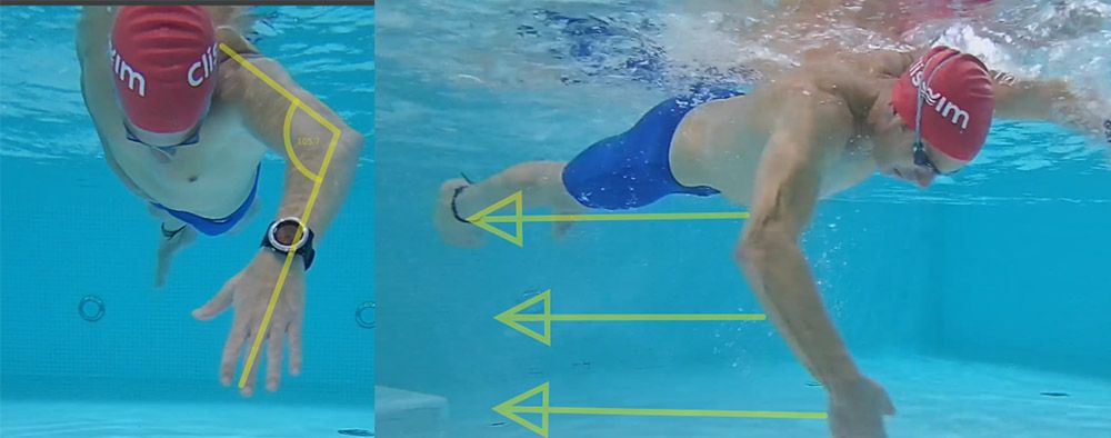 Propulsión estilo crol