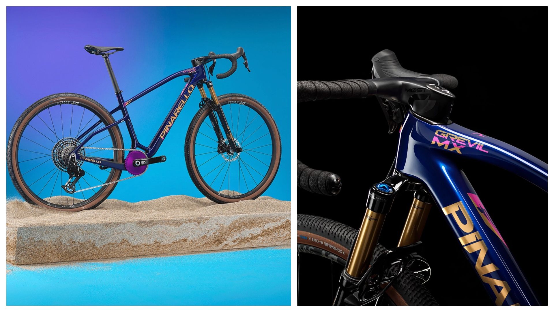 Así es la nueva GREVIL MX de Pinarello  eficiencia aero de carretera.