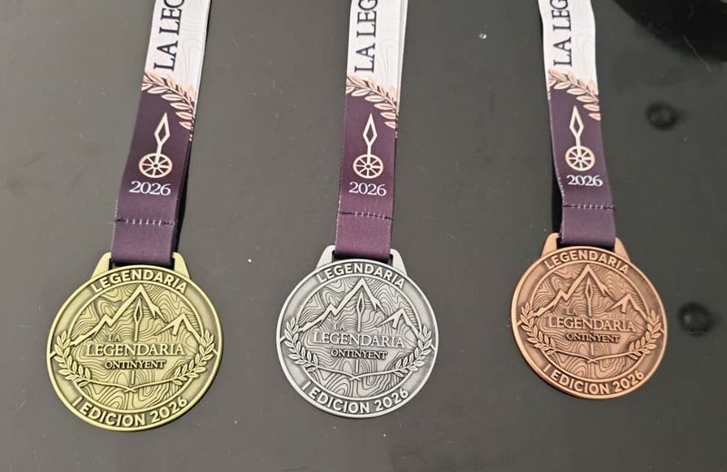 medallas La Legendaria Ontinyent Gran Fondo