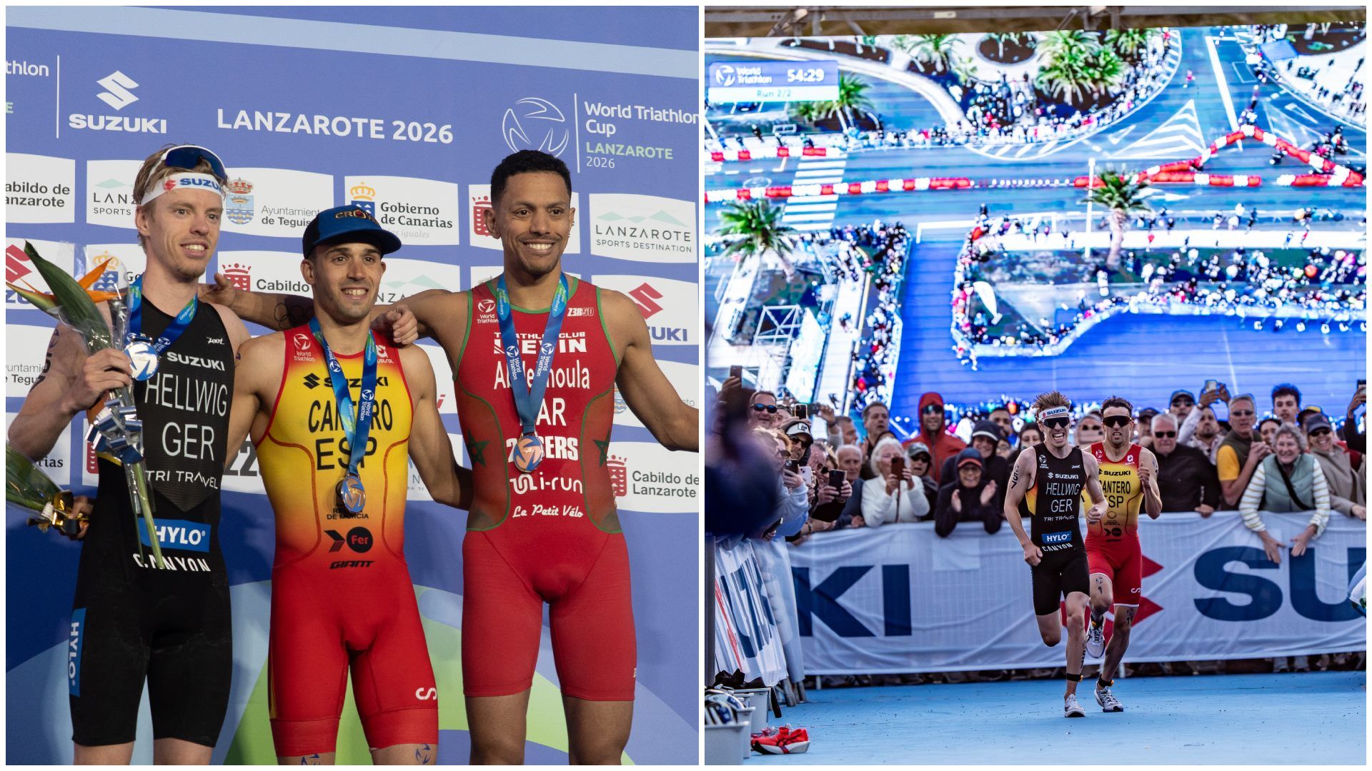 David Cantero en la Copa del Mundo de Lanzarote.