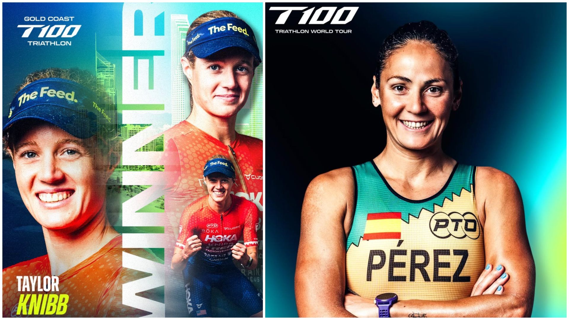 [VÍDEO] Sara Pérez, 6ª en el T100 de Gold Coast; victoria para Taylor Knibb.