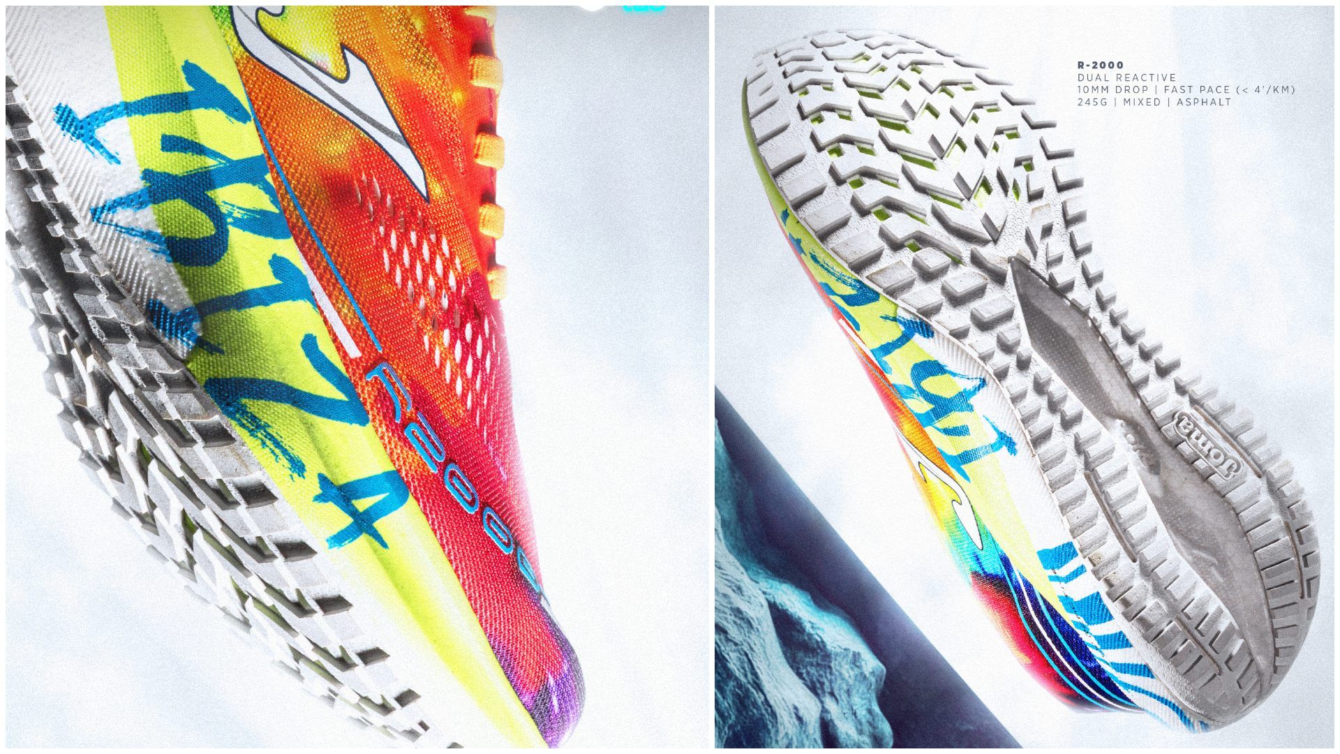 La nueva zapatilla R 2000 x Ibiza Marathon.